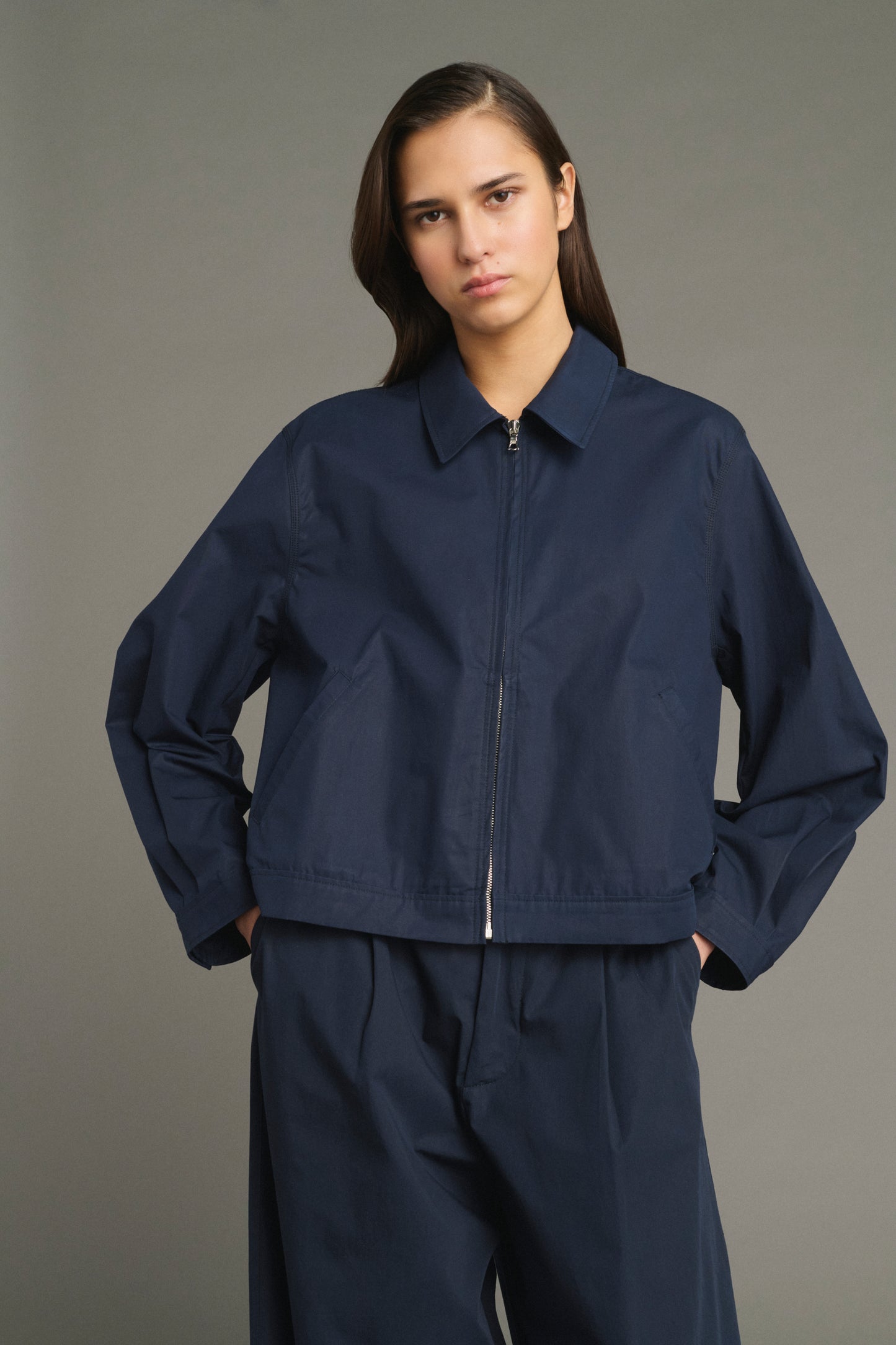 Giacca Jared - Navy - Cotone - Donna