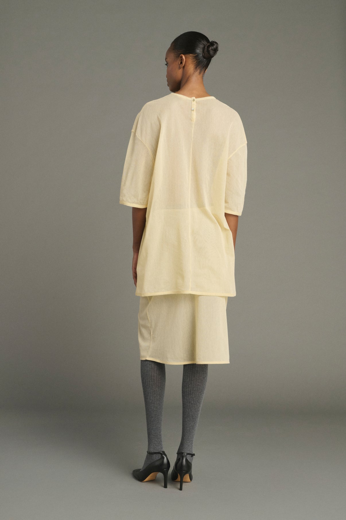 Tee-Shirt Joly - Beurre - Coton - Femme vue 2
