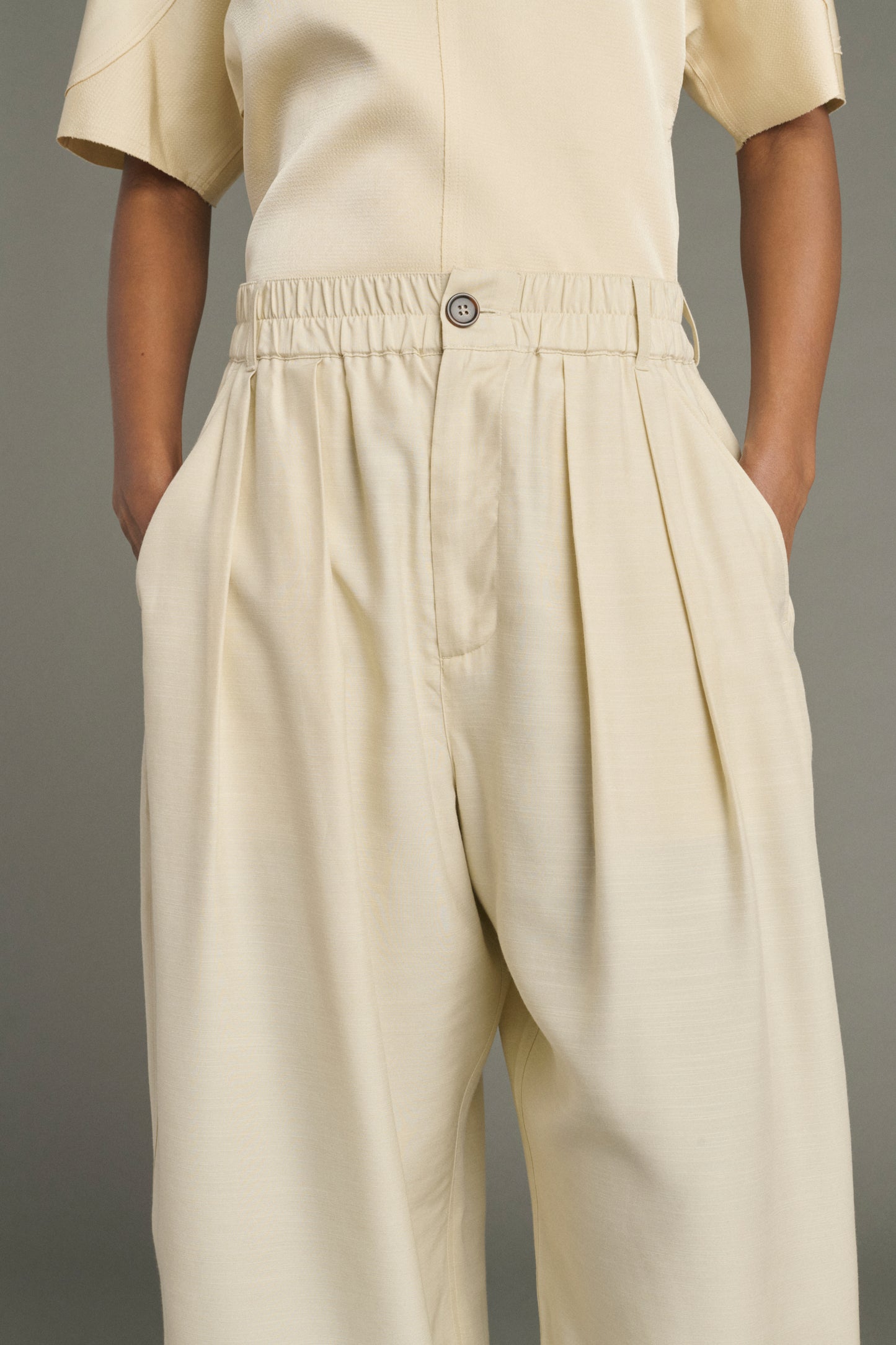 Pantalon Vernon - Écru - Femme
