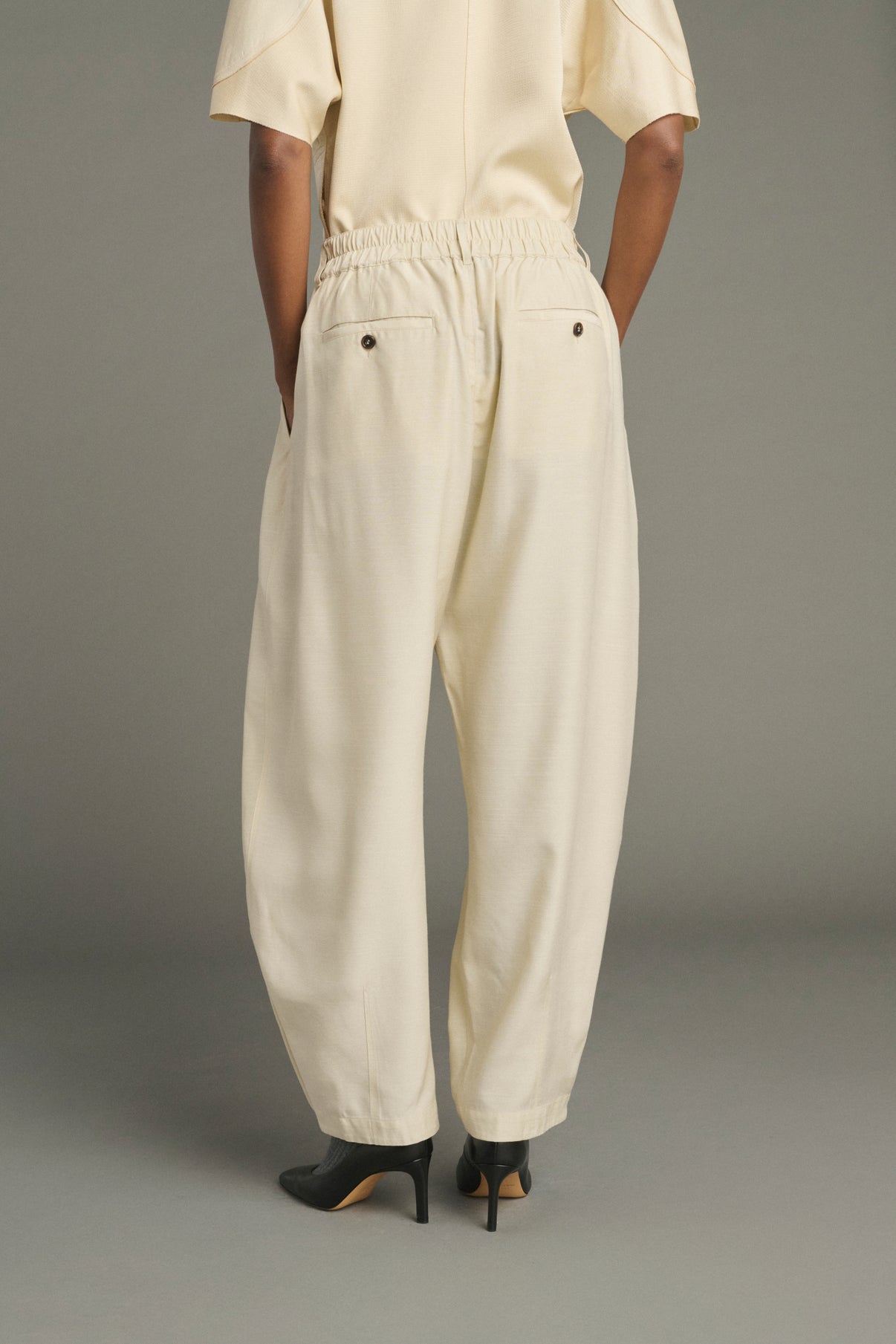 Pantalon Vernon - Écru - Femme vue 4