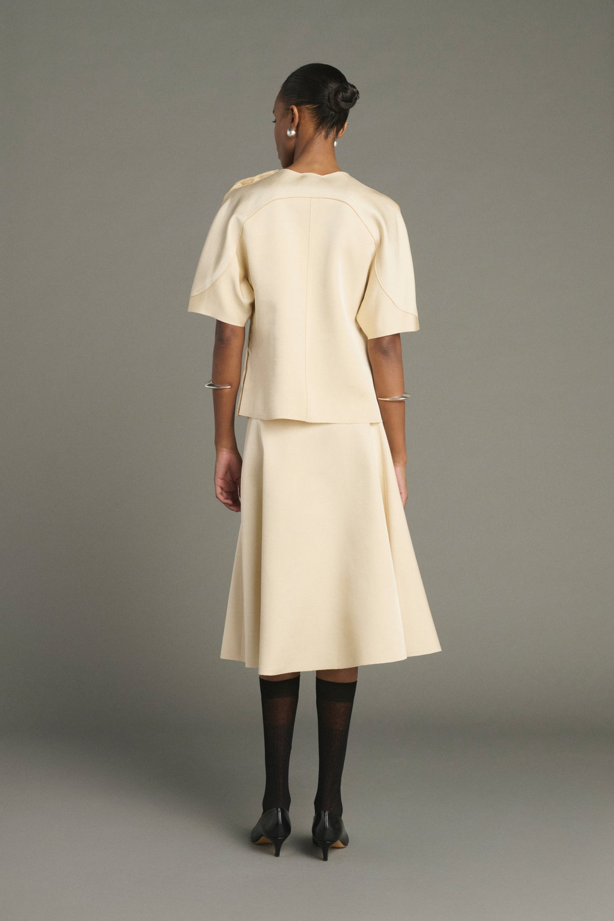 Gonna Kelya - Crema - Donna vue 2