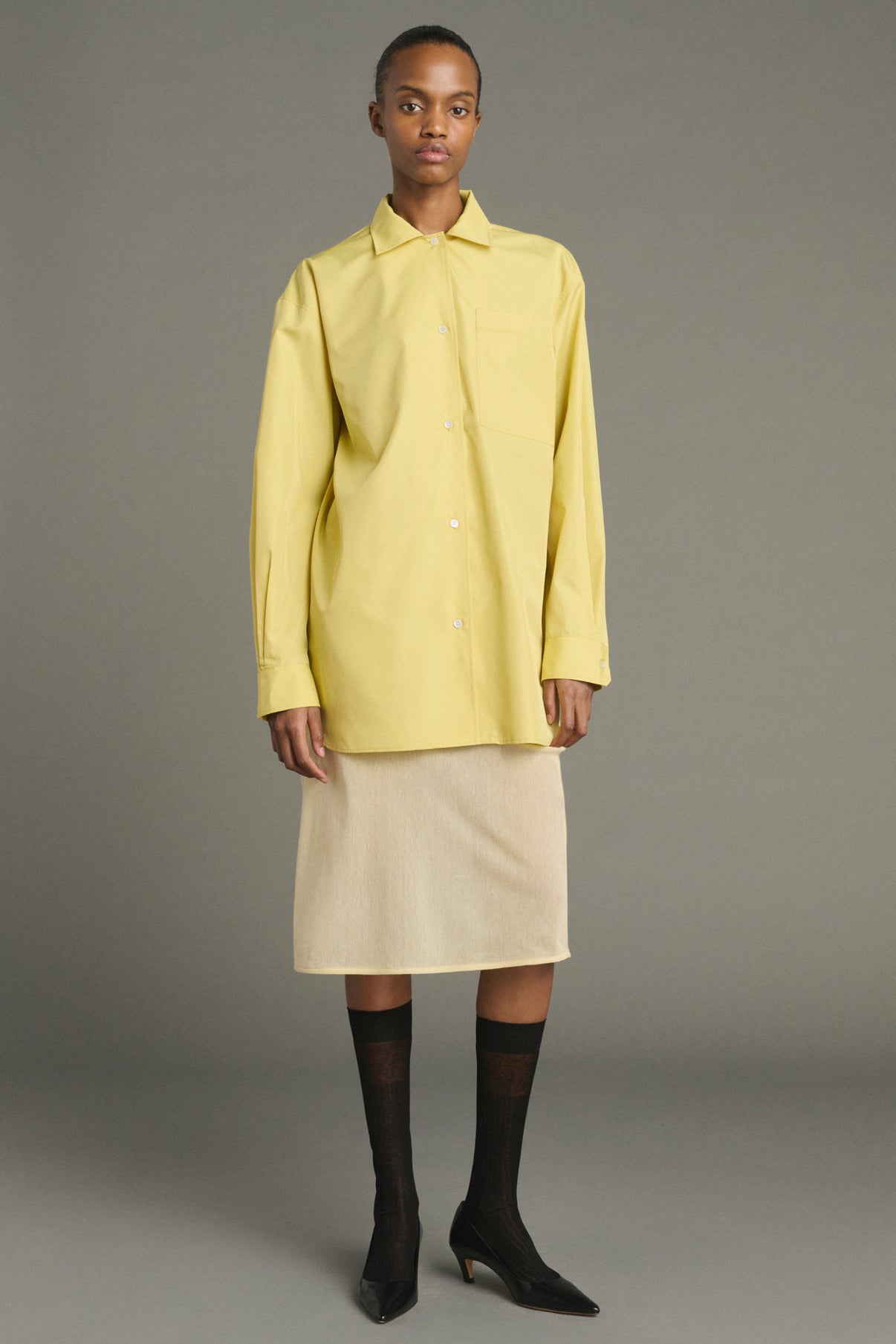 Camicia Kita - Giallo/Beige - Donna vue 1