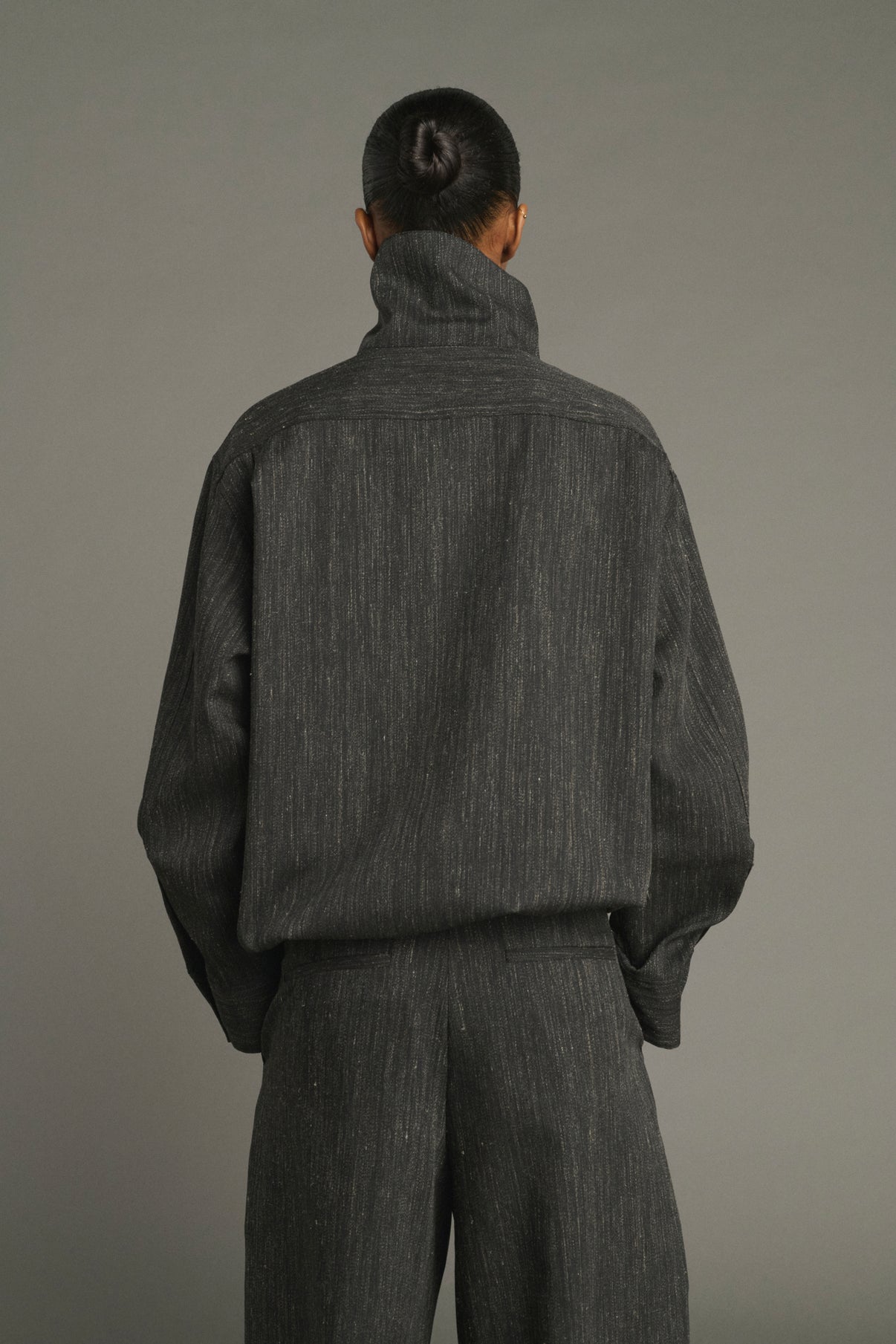Camicia Lutece - Grigio Antracite - Lana - Donna vue 2