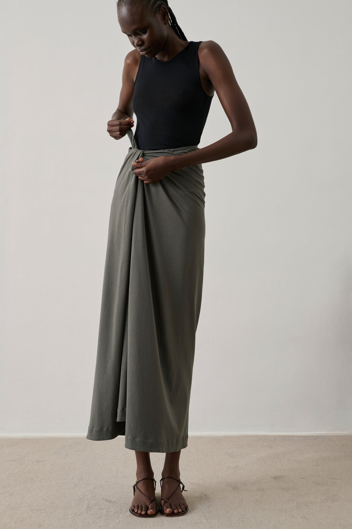 Gonna Goa - Ardesia - Cotone - Donna vue 4