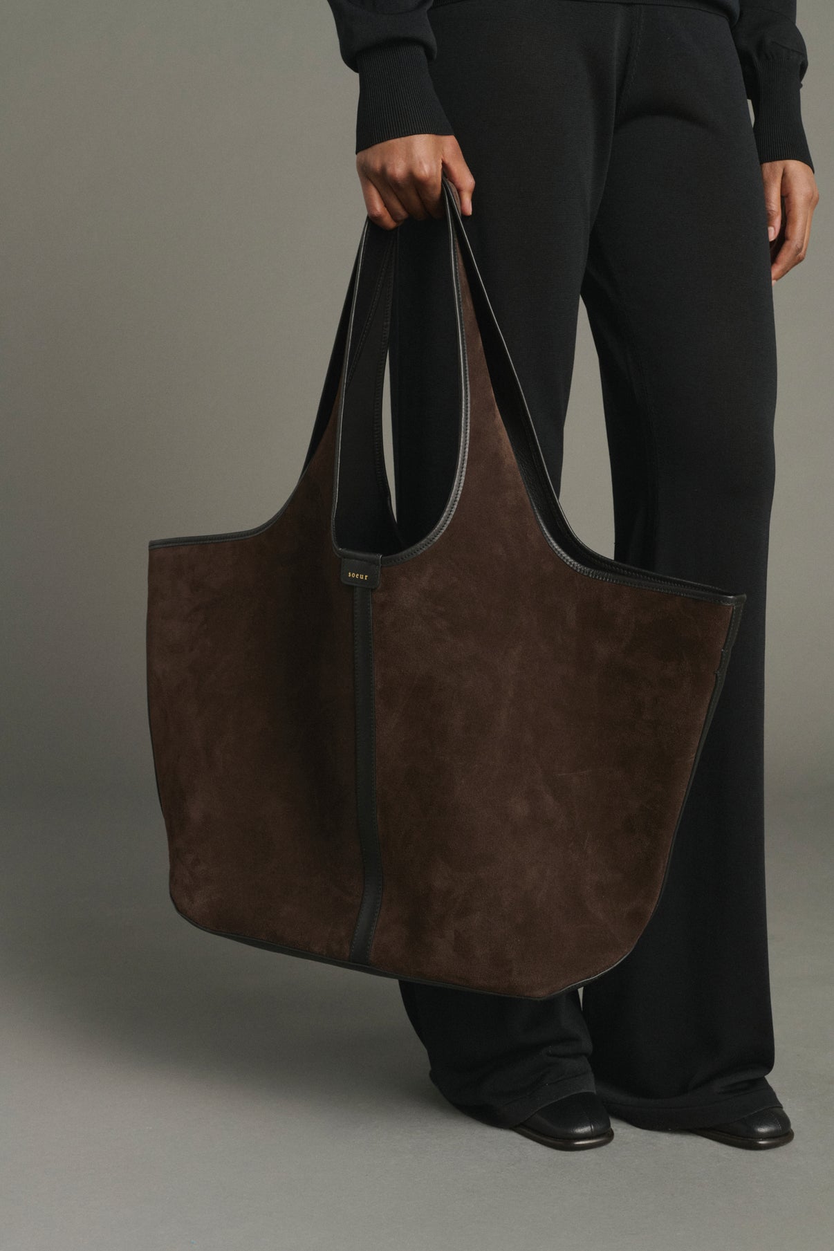 Cabas Douce - Marrone Scuro - Pelle - Donna vue 2