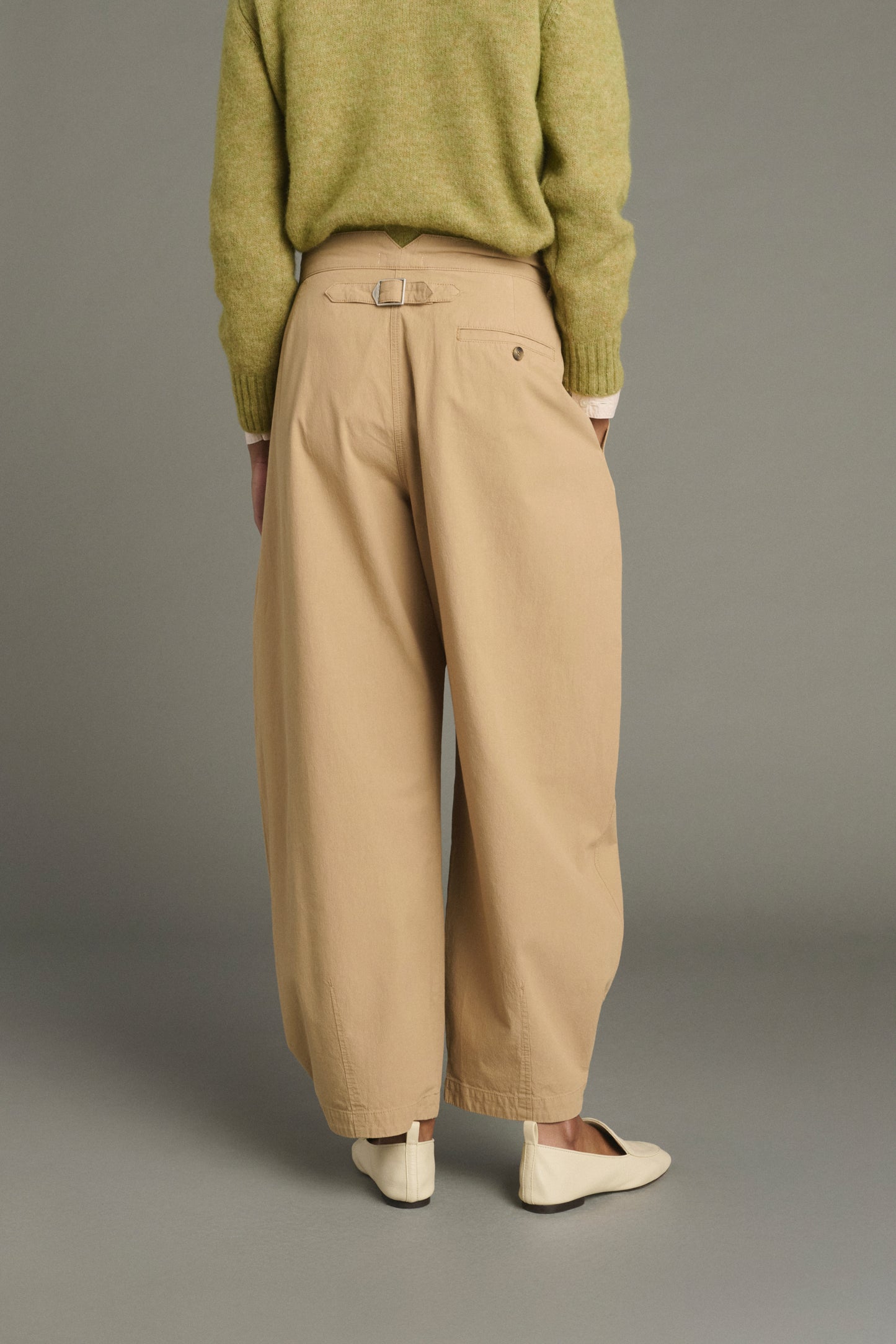 Pantaloni Lambert - Beige - Cotone - Donna