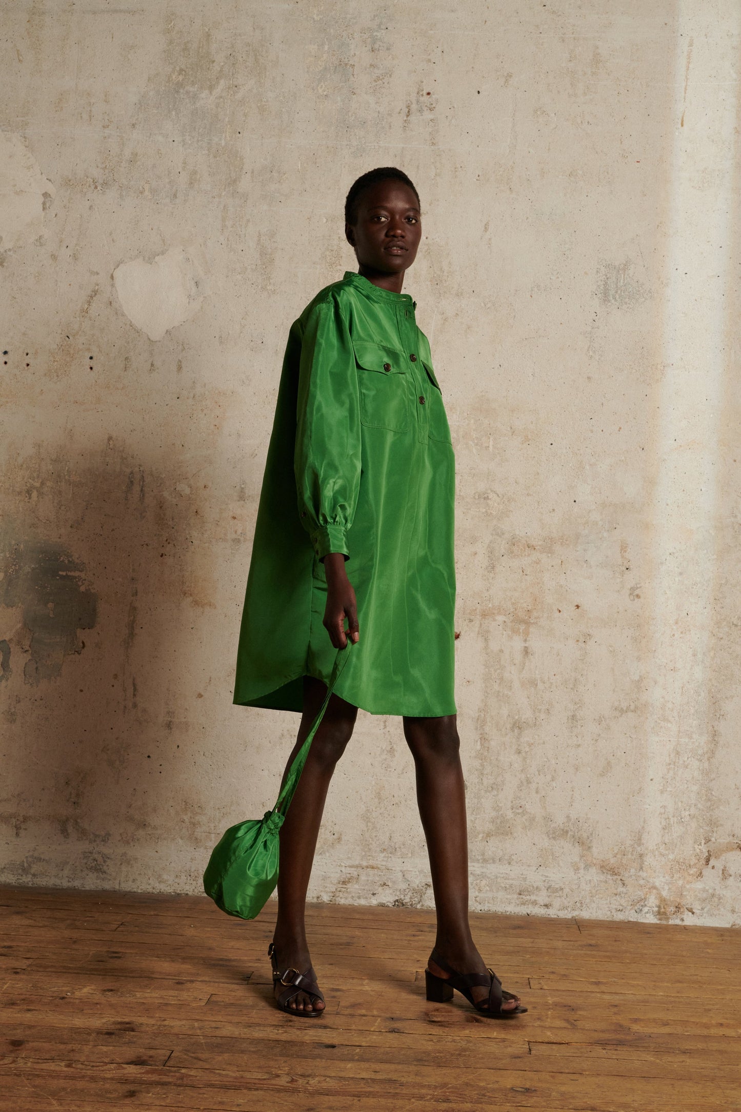 Abito di plainanza verde