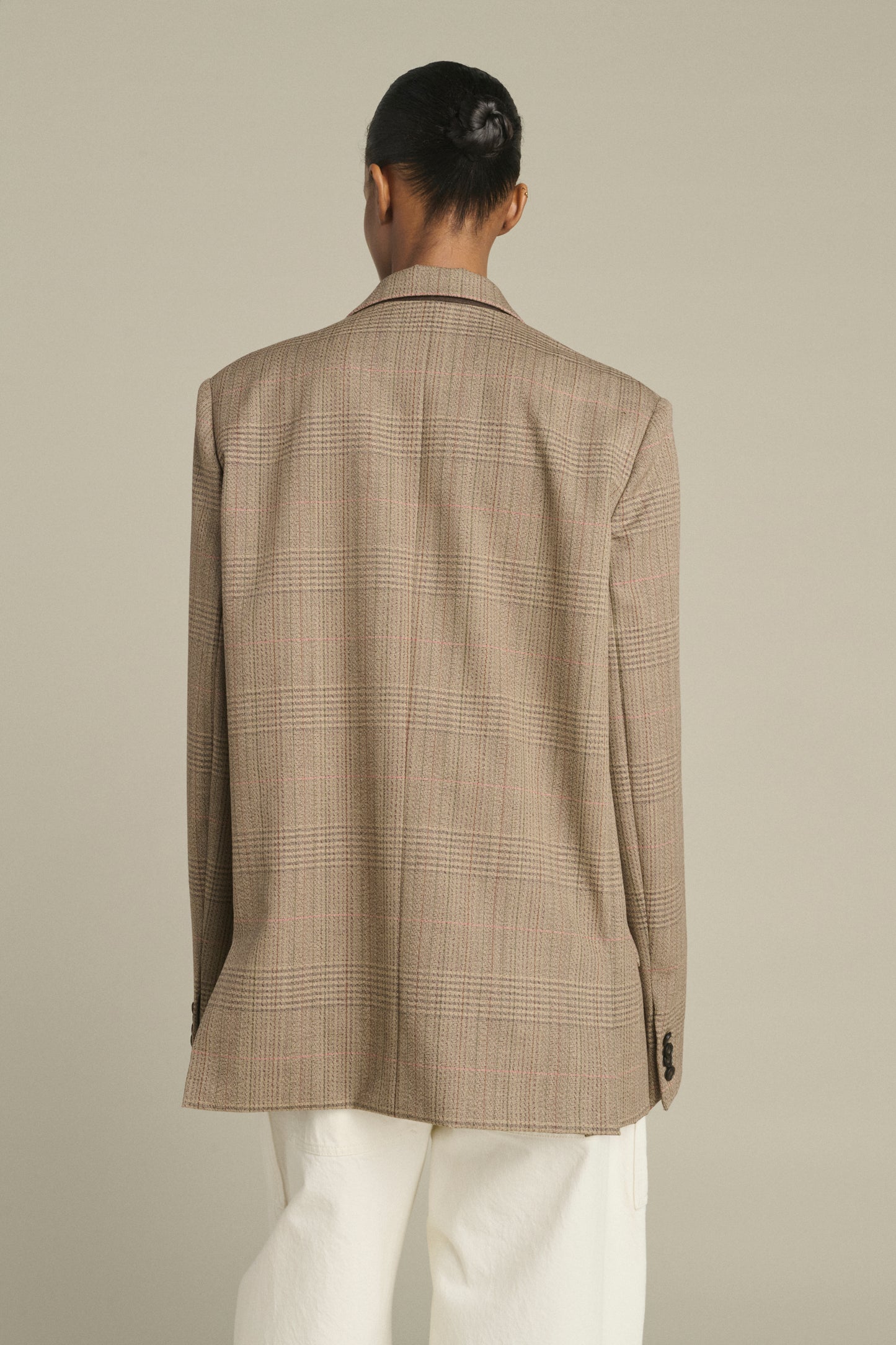 Giacca Hermosa - Marrone/Beige - Lana - Donna