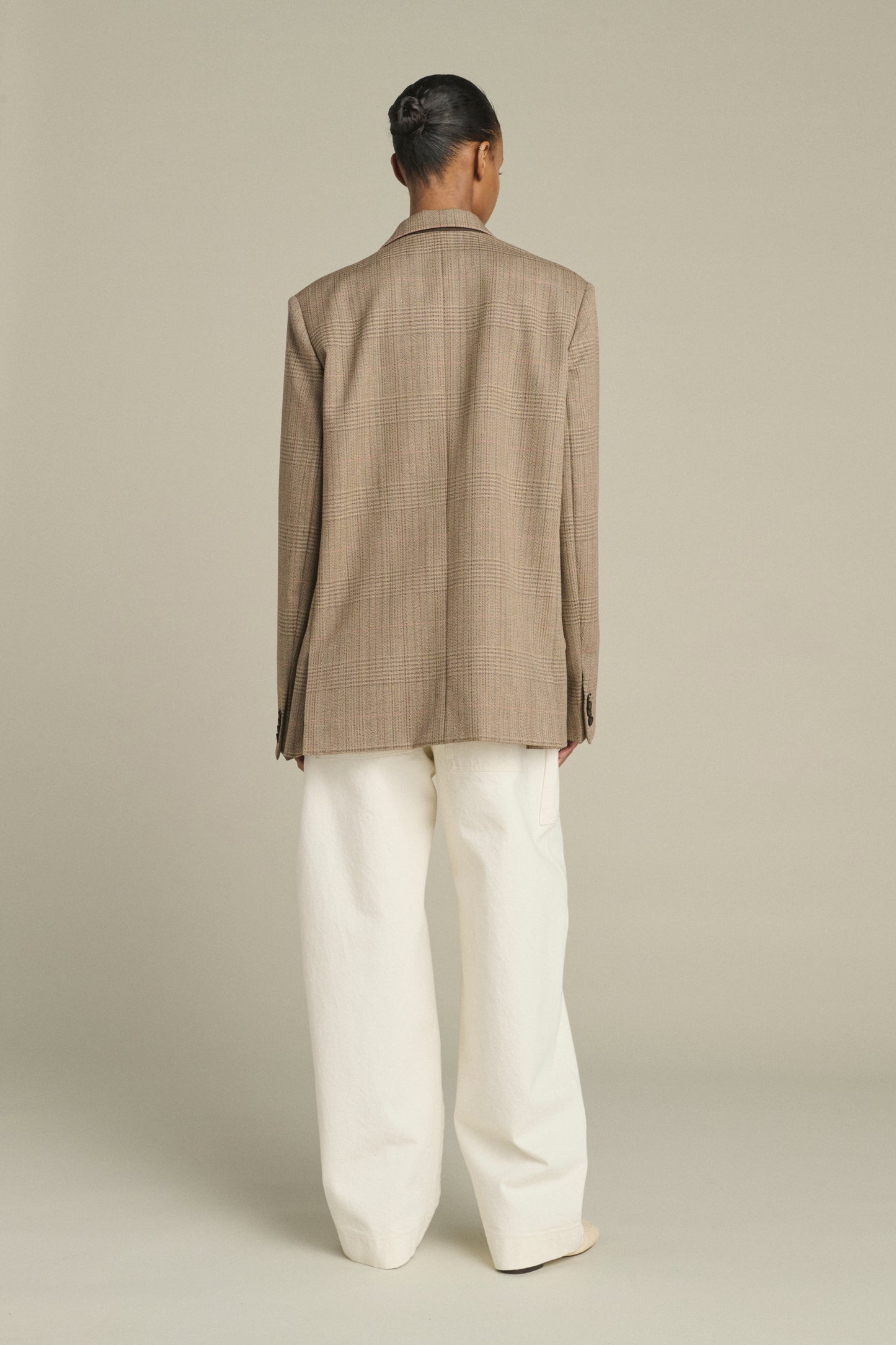 Giacca Hermosa - Marrone/Beige - Lana - Donna