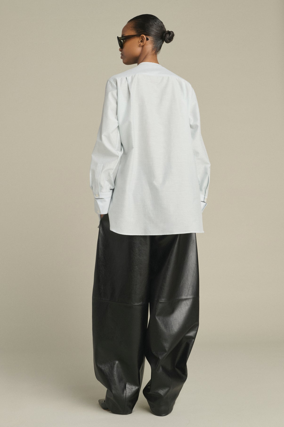 Camicia Anora - Blu Pallido - Cotone - Donna vue 3