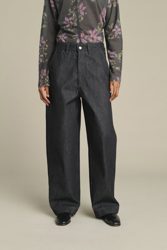 Jeans Gabin - Bleu Brut - Coton - Donna