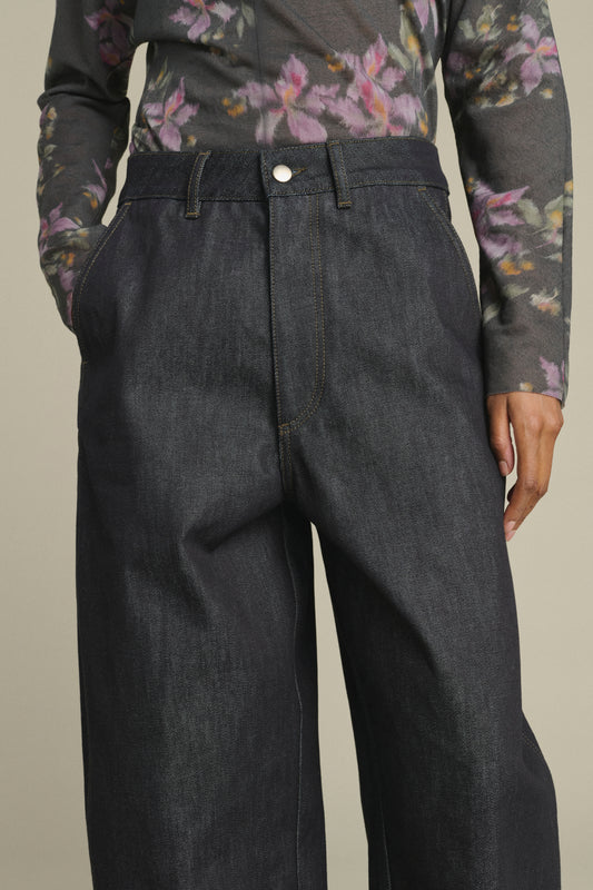 Jeans Gabin - Bleu Brut - Coton - Donna