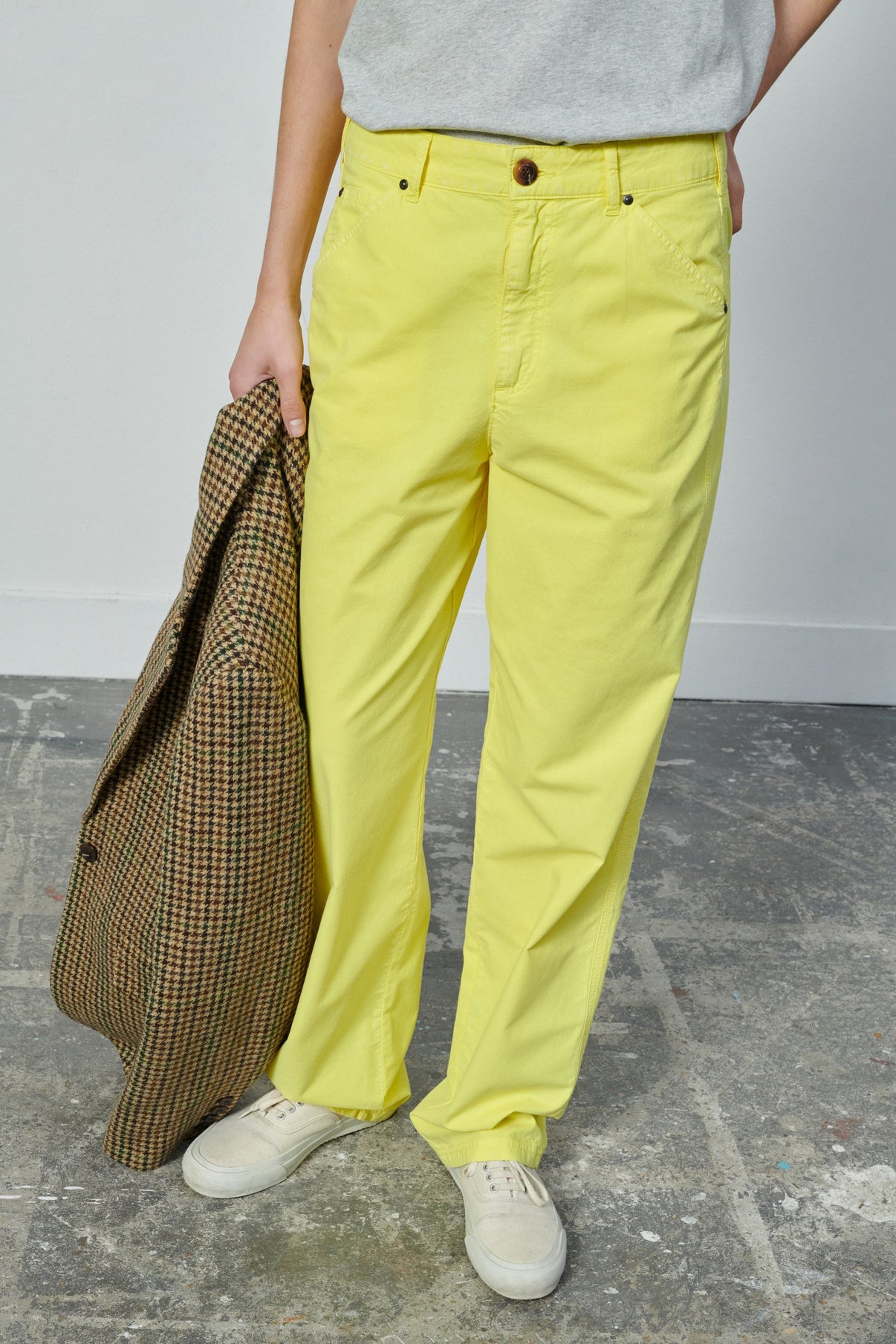 Jeans gialli Napoleone vue 1