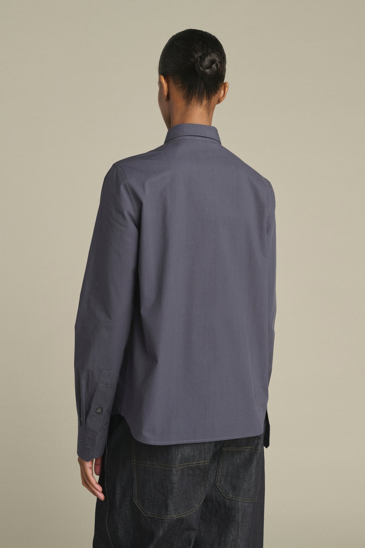 Camicia Lavinia - Blu Notte - Cotone - Donna vue 4