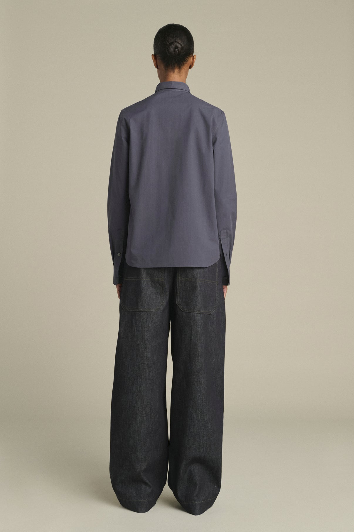 Camicia Lavinia - Blu Notte - Cotone - Donna vue 2