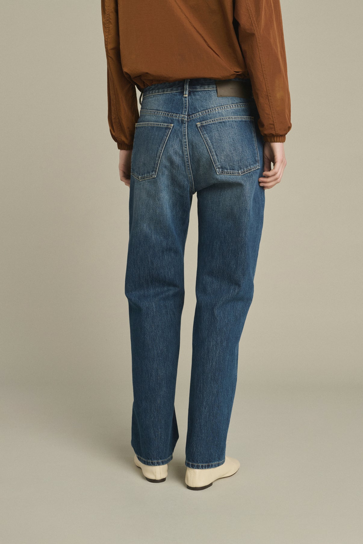 Jeans Lucien - Denim Blu Slavato - Coton - Donna vue 4