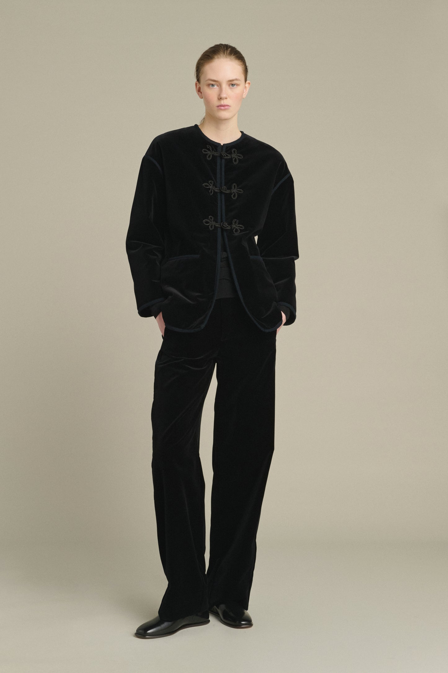 Pantaloni Celestin - Nero - Cotone - Donna