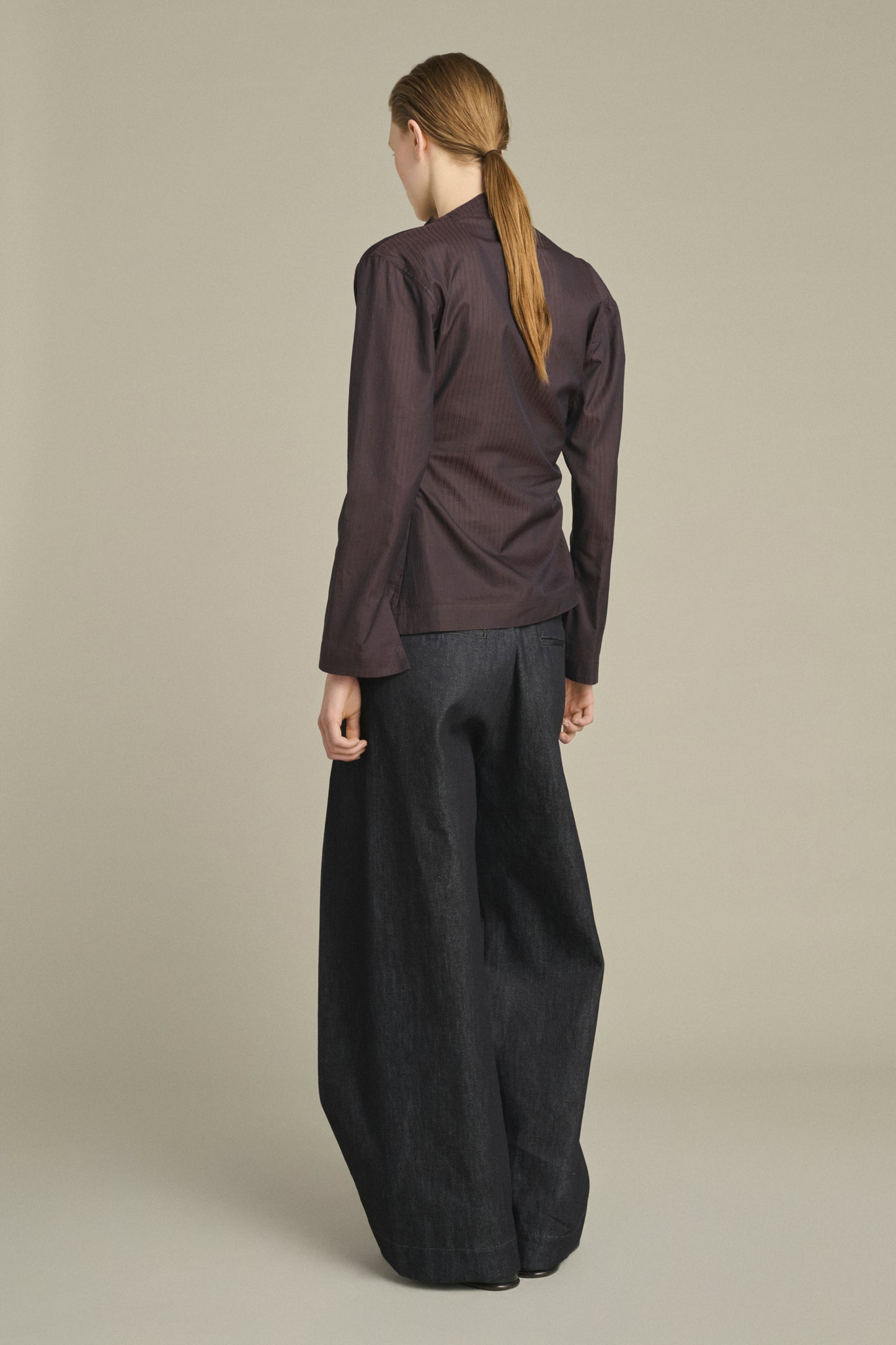 Blusa Lana - Fico/Marrone - Cotone - Donna