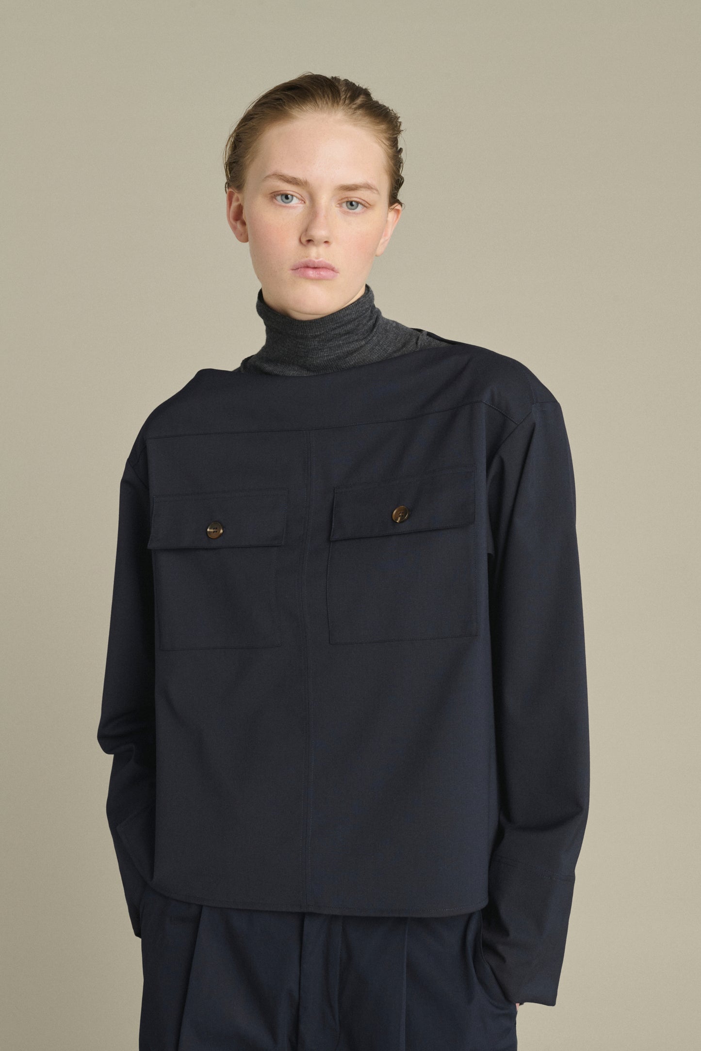 Blusa Kacy - Blu Notte - Donna