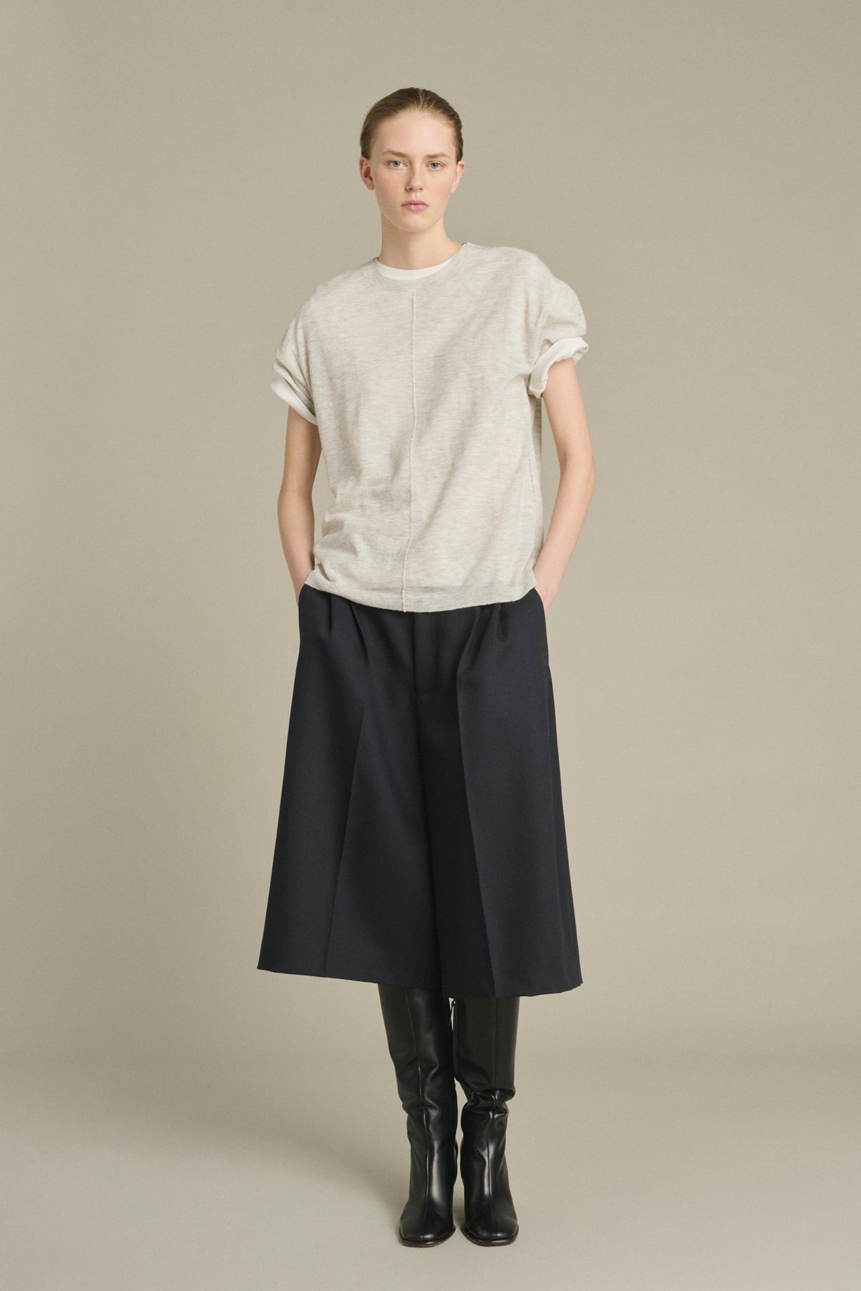 Maglione Kyo - Grigio Chiaro - Donna vue 3