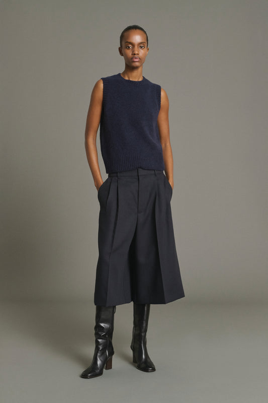 Maglione Namaste - Navy - Lana - Donna