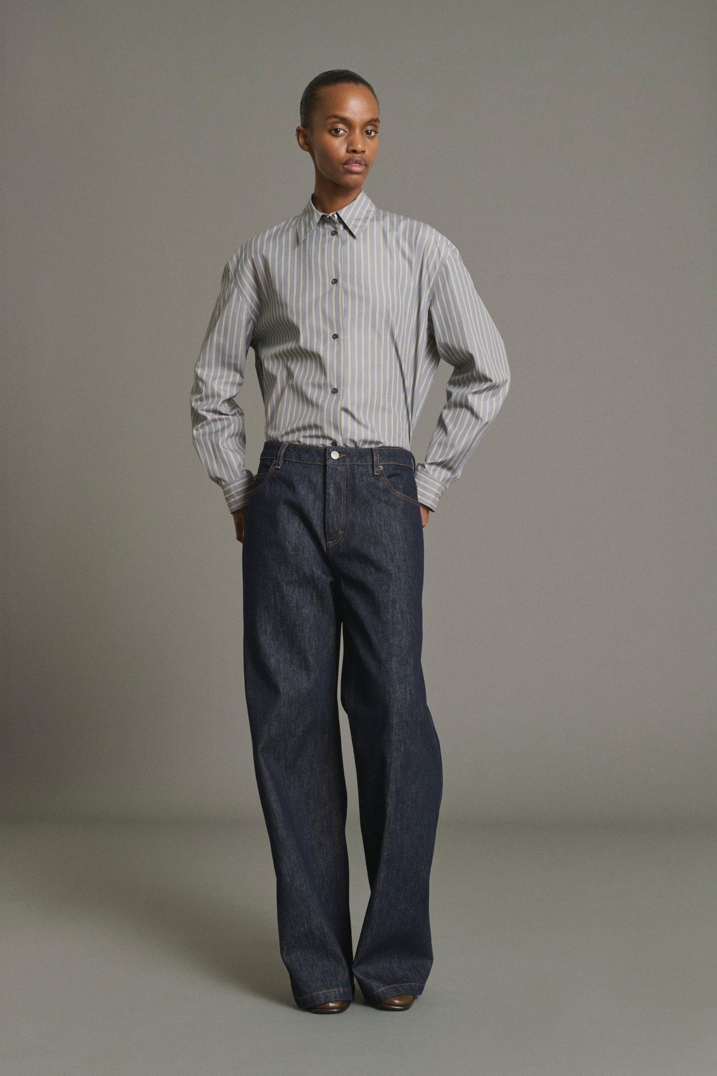 Jean Calvin - Brut Denim Droit Femme - Soeur