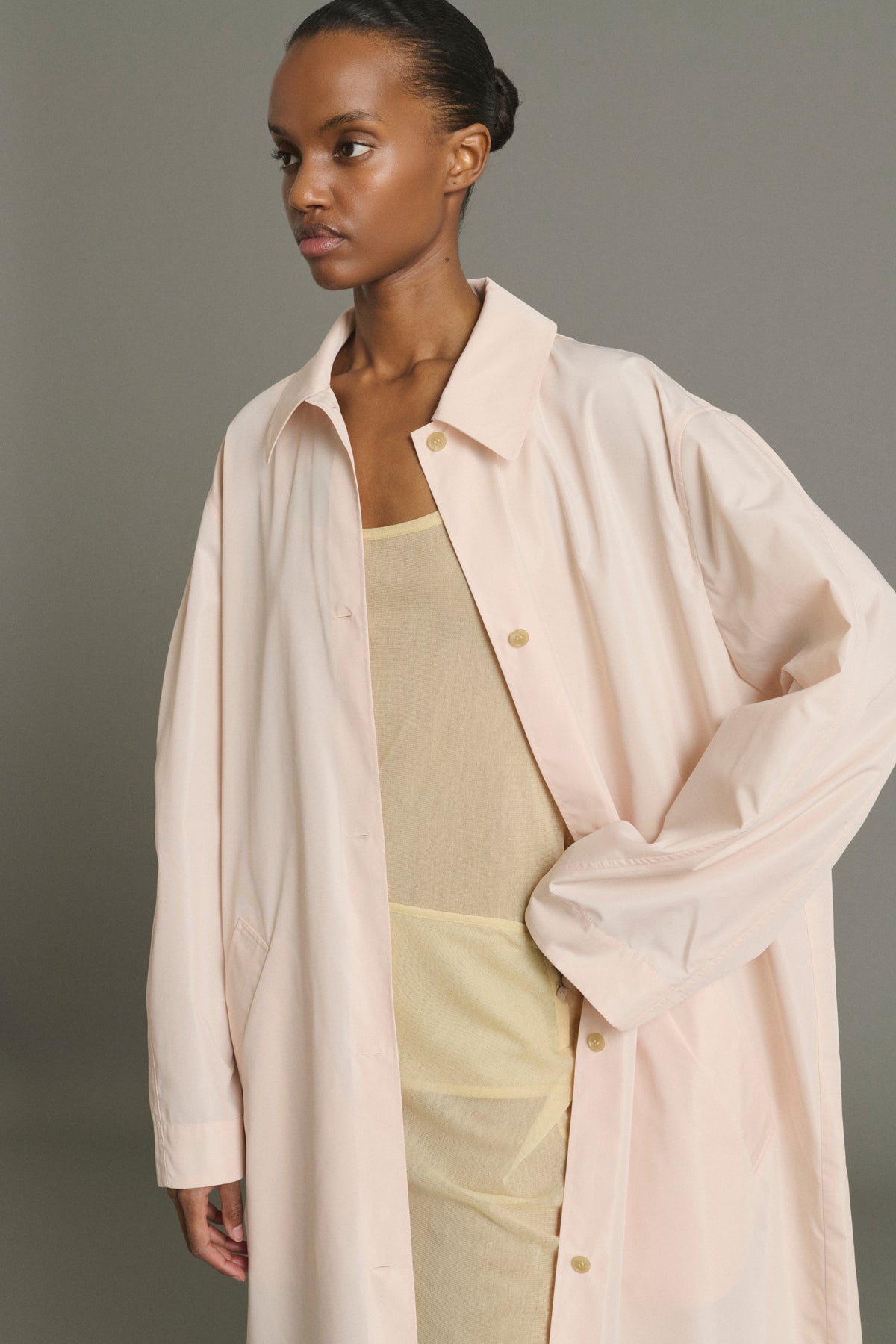 Cappotto Joie - Rosa pallido - Donna vue 3
