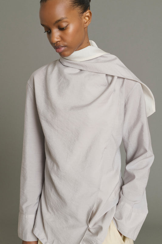 Blouse Leonore - Gris Parme - Femme