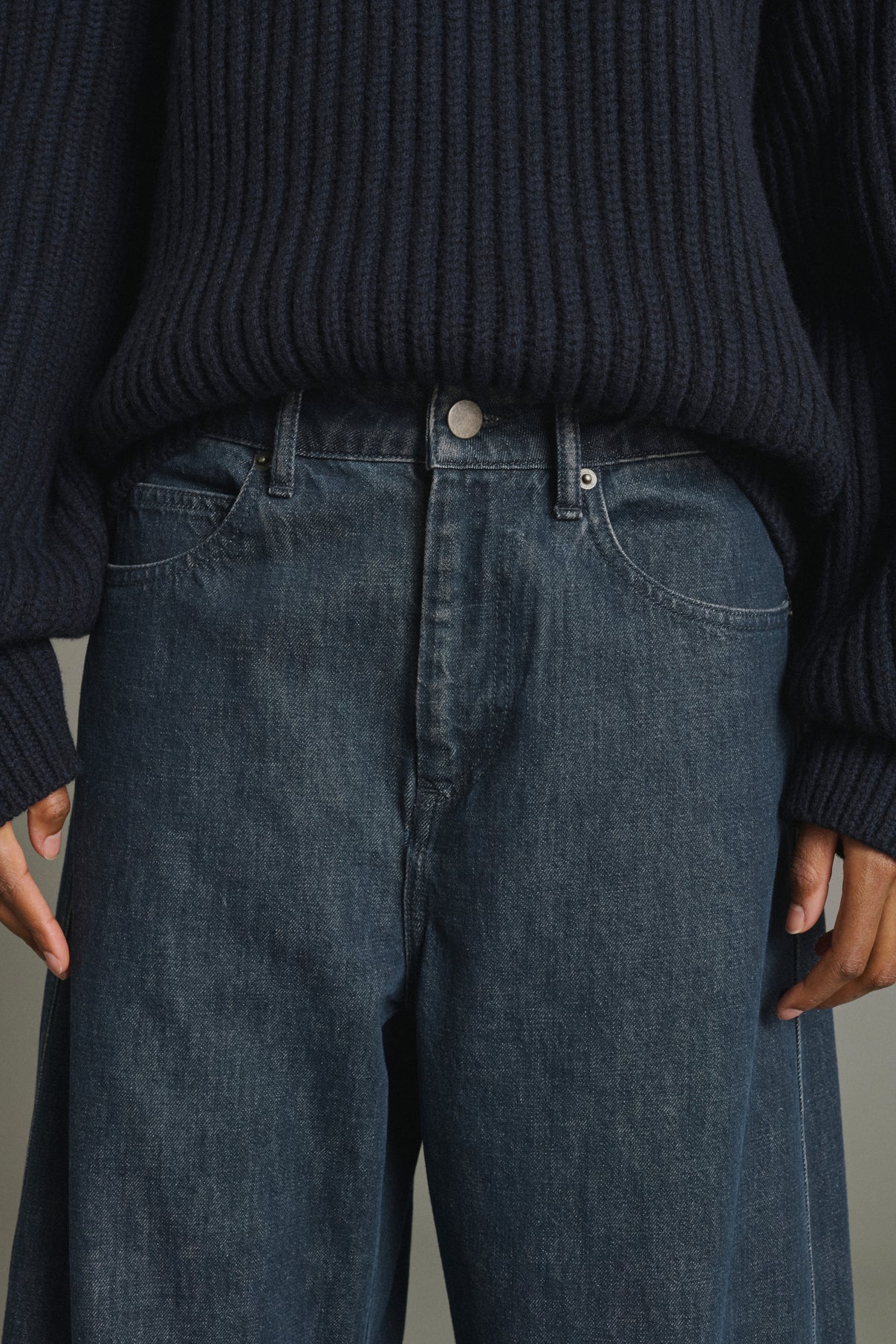 Jeans Gaspard - Bleu Gris - Cotton - Women vue 5