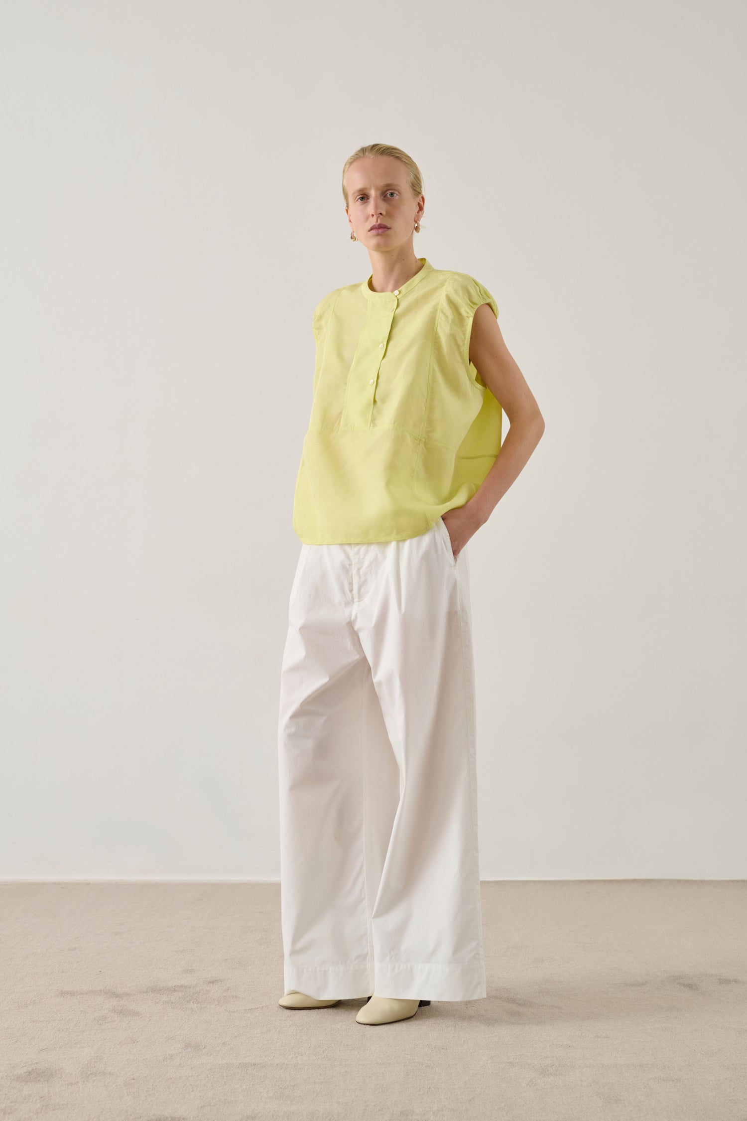 Blusa Danube - Giallo Vivo - Donna