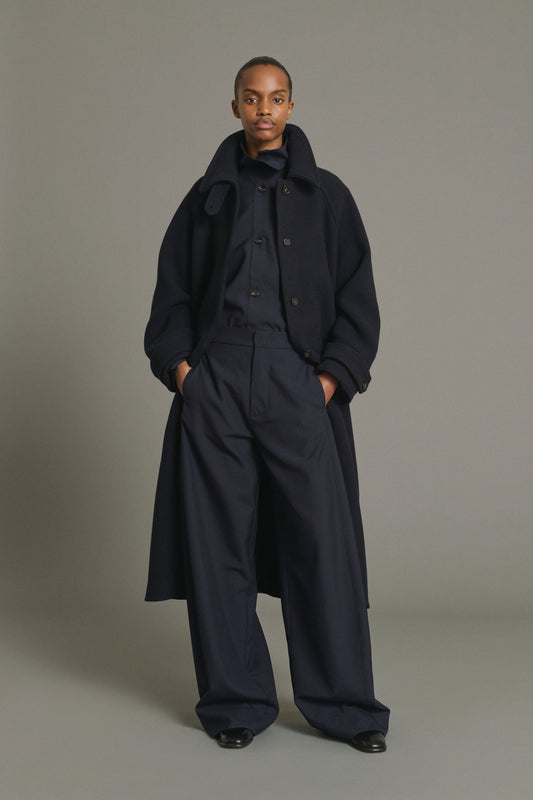 Manteau Berlin - Navy - Laine - Femme