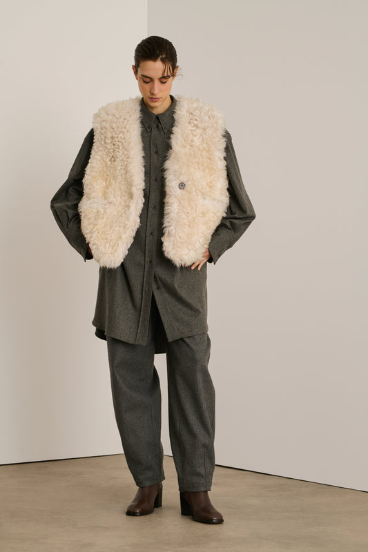 Veste Uden - Miel - Cuir - Femme