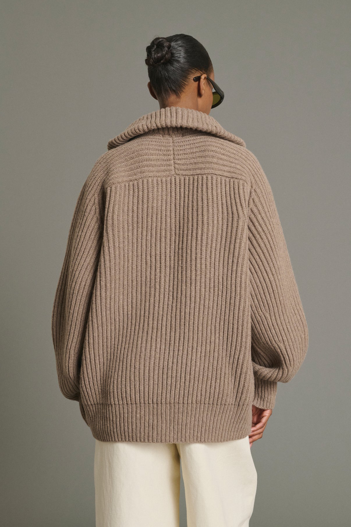 Giacca Jasper - Beige Chiné - Lana Merino - Donna vue 5