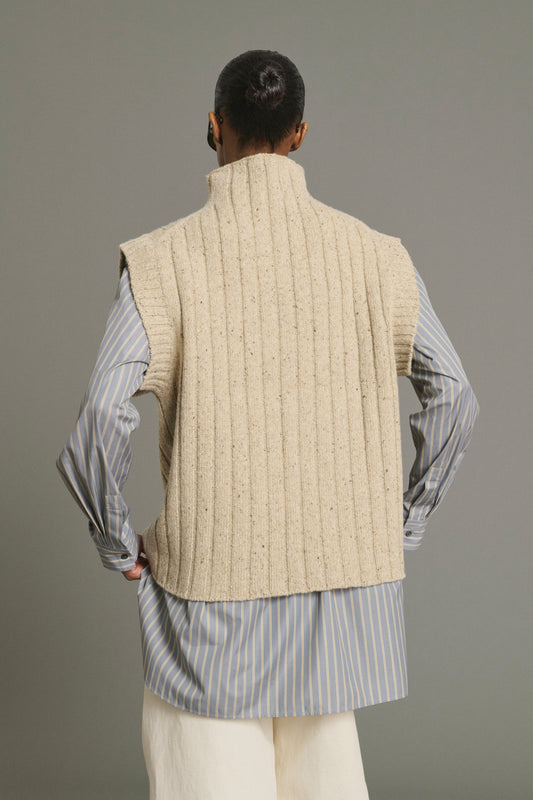 Maglione Jethro - Beige Chiaro - Lana - Donna
