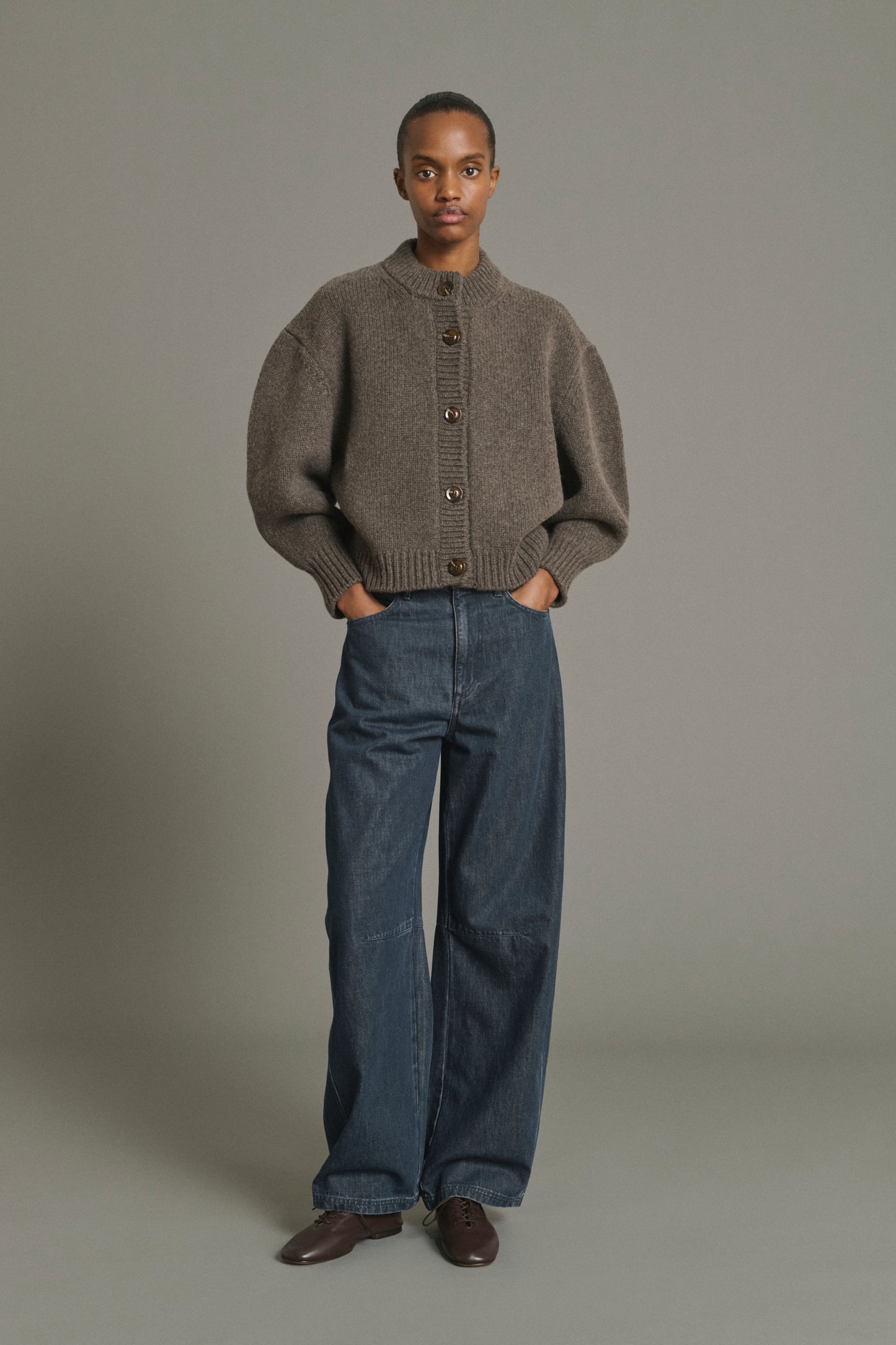 Jeans Eliott - Bleu Gris - Cotone - Donna