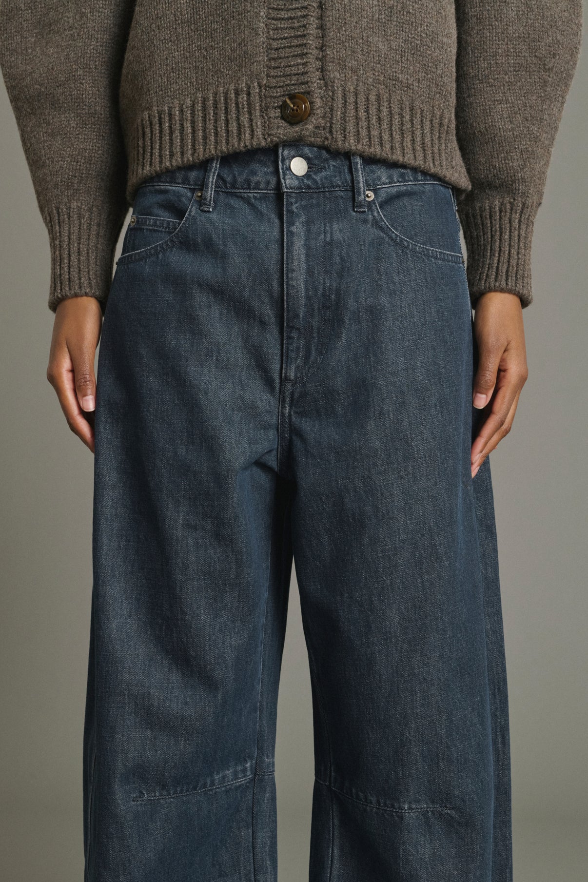 Jeans Eliott - Bleu Gris - Cotone - Donna vue 5
