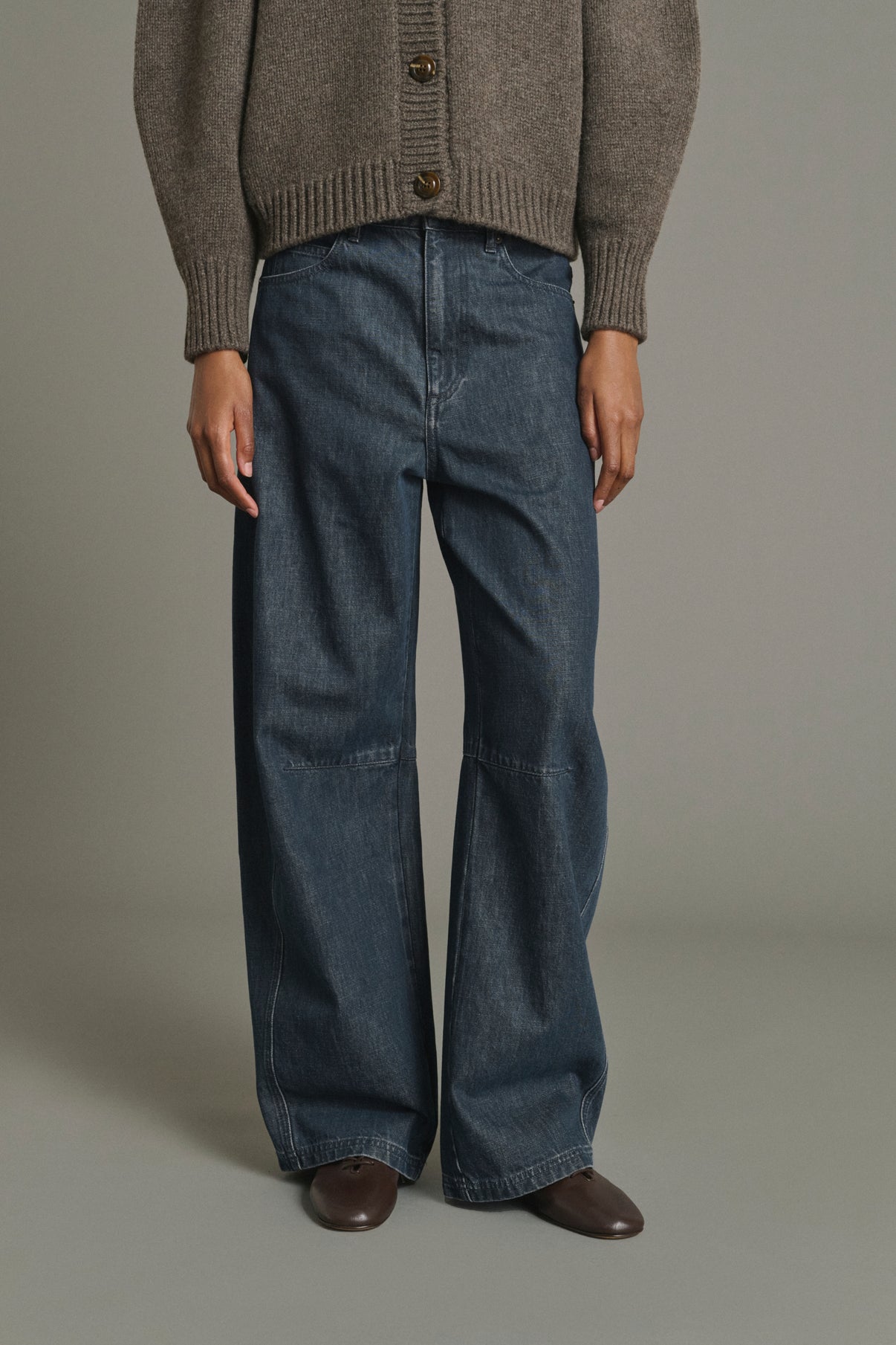 Jeans Eliott - Bleu Gris - Cotone - Donna vue 3