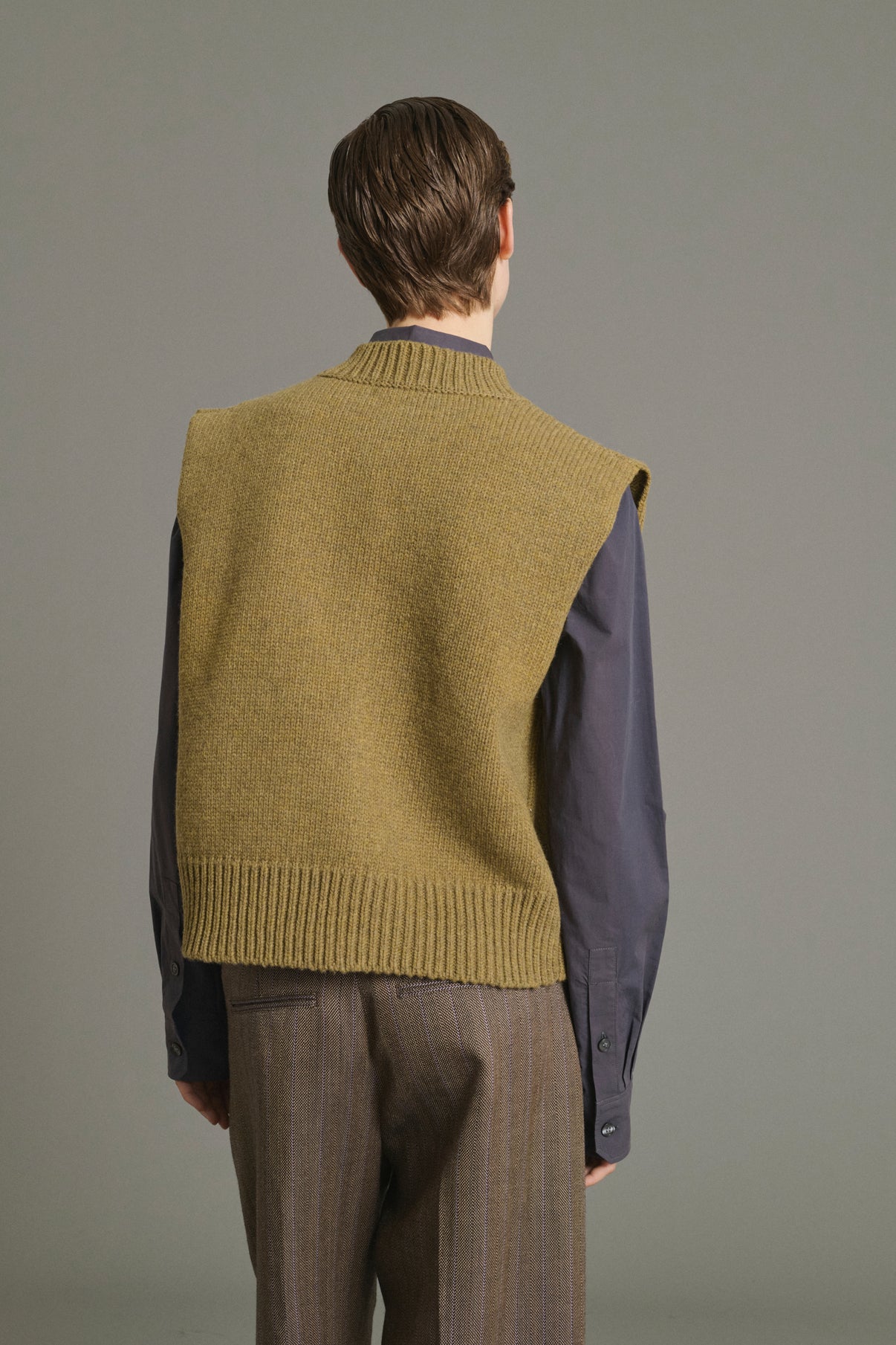 Cardigan Kalyanee - Tiglio - Lana - Donna vue 4