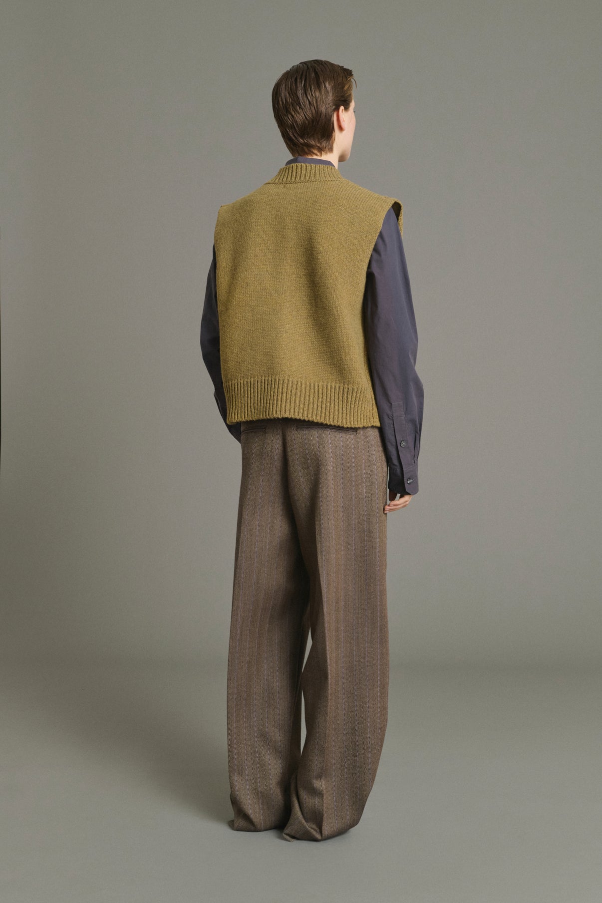 Cardigan Kalyanee - Tiglio - Lana - Donna vue 2
