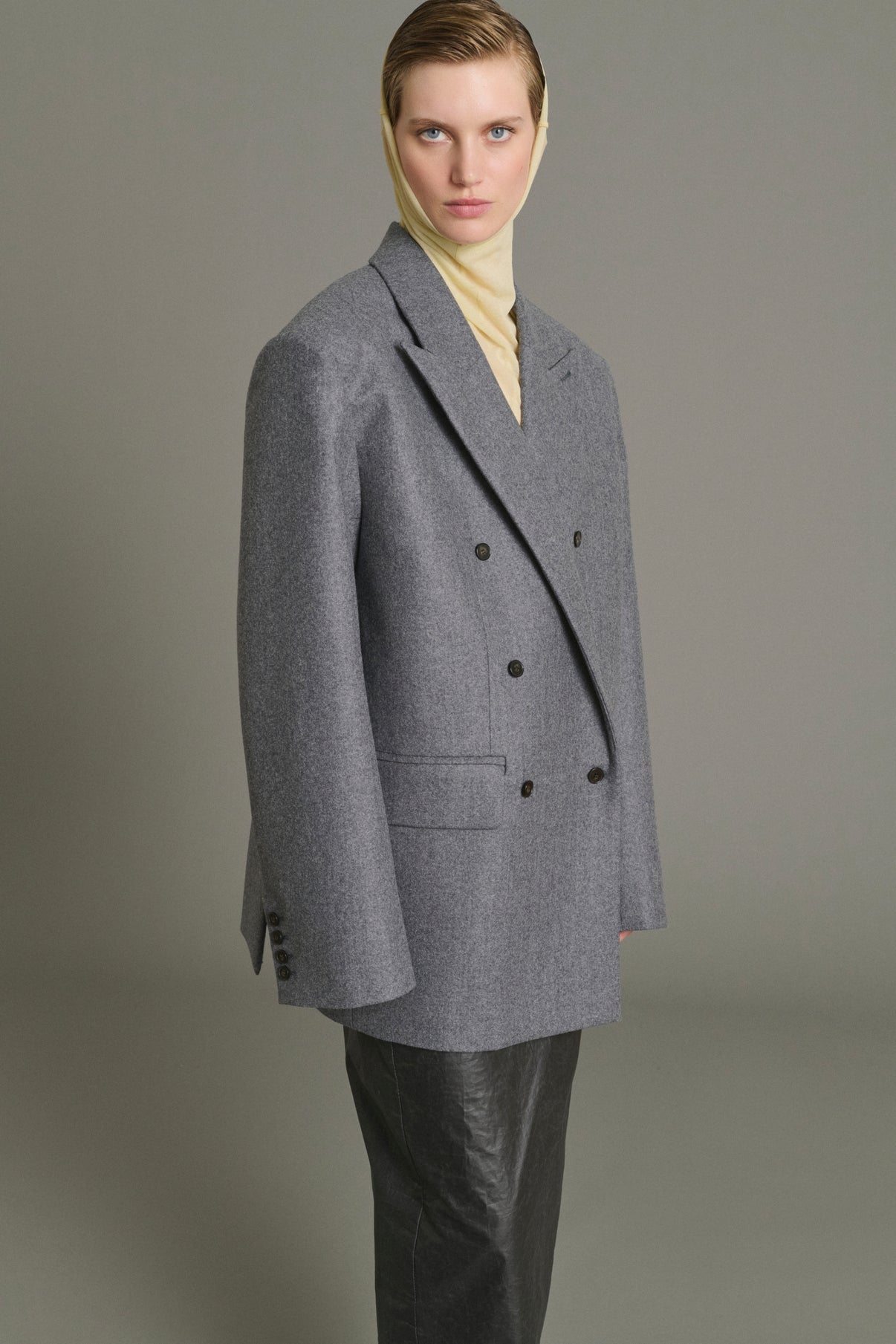 Giacca Helga - Grigio melange - Lana - Donna vue 1