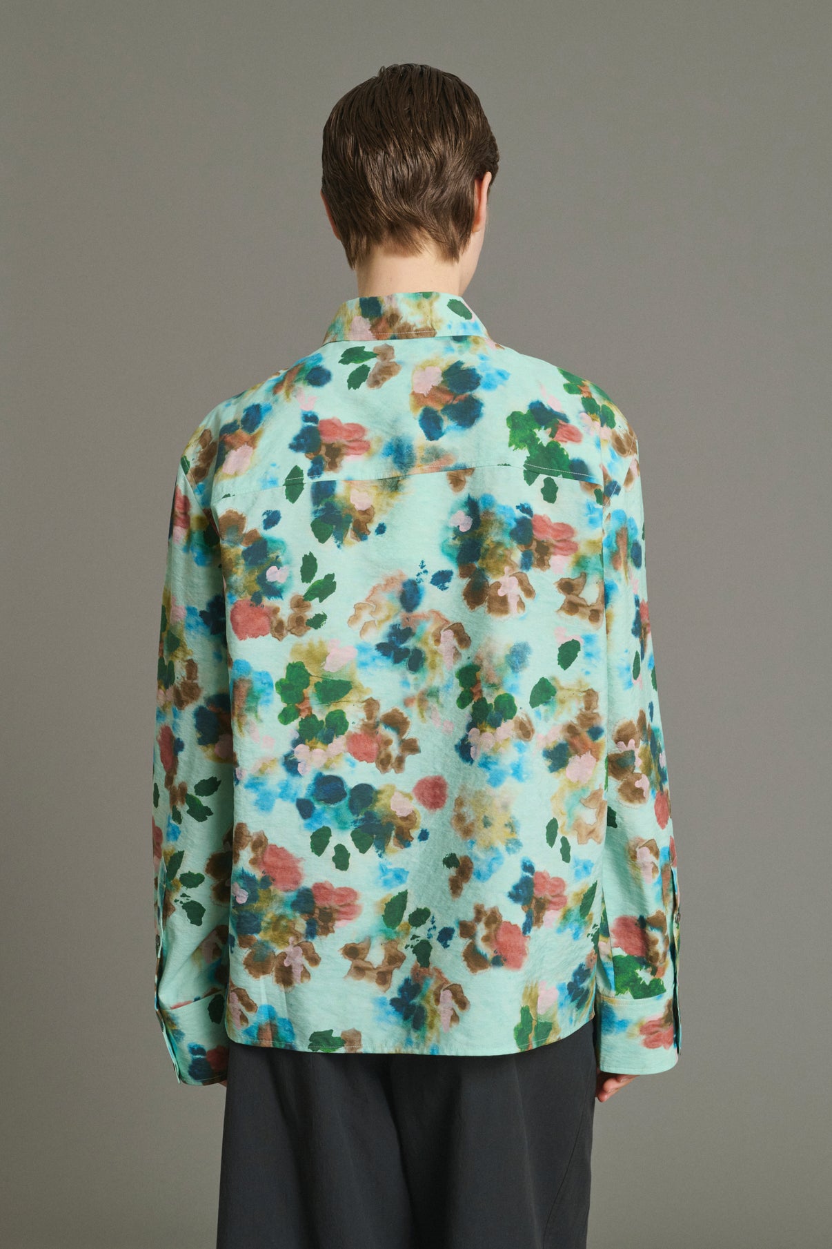 Camicia Lepic - Turchese - Seta - Donna vue 2
