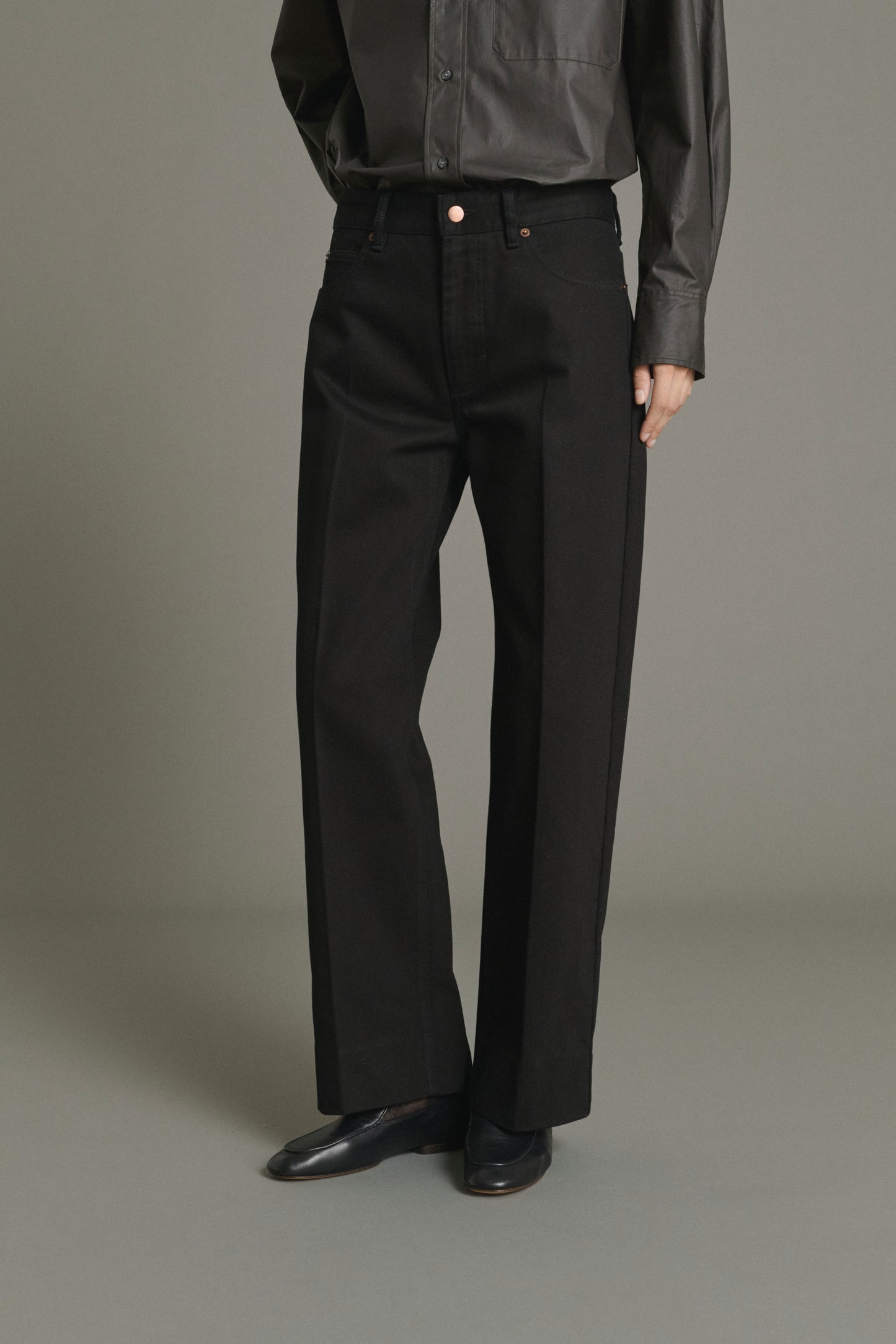 Jeans Jerry - Nero - Cotone - Donna
