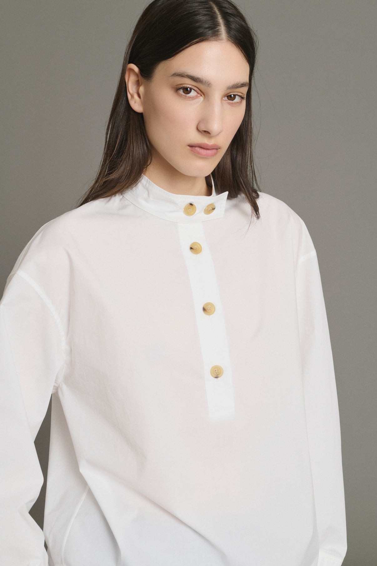 Blouse Lizzie - Blanc Cassé - Coton - Femme vue 5