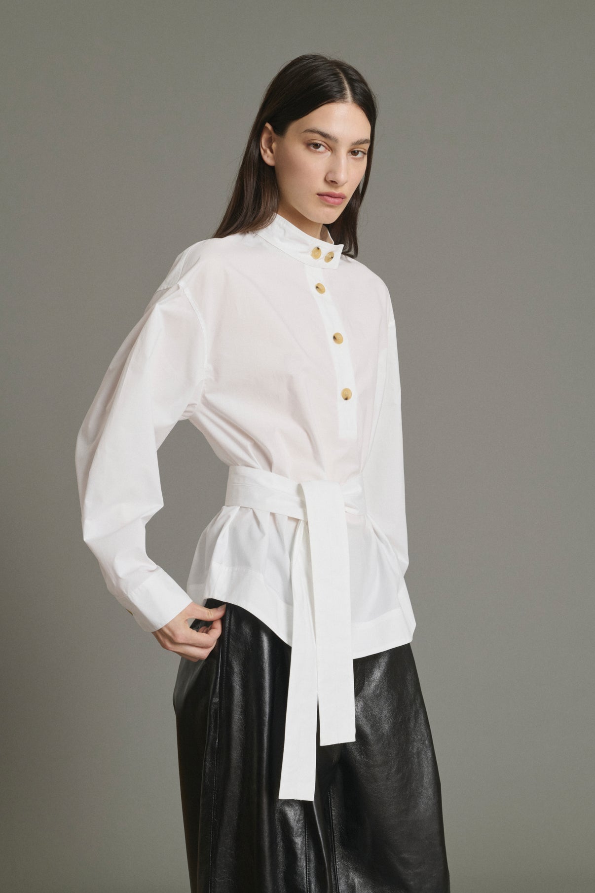 Blouse Lizzie - Blanc Cassé - Coton - Femme vue 1