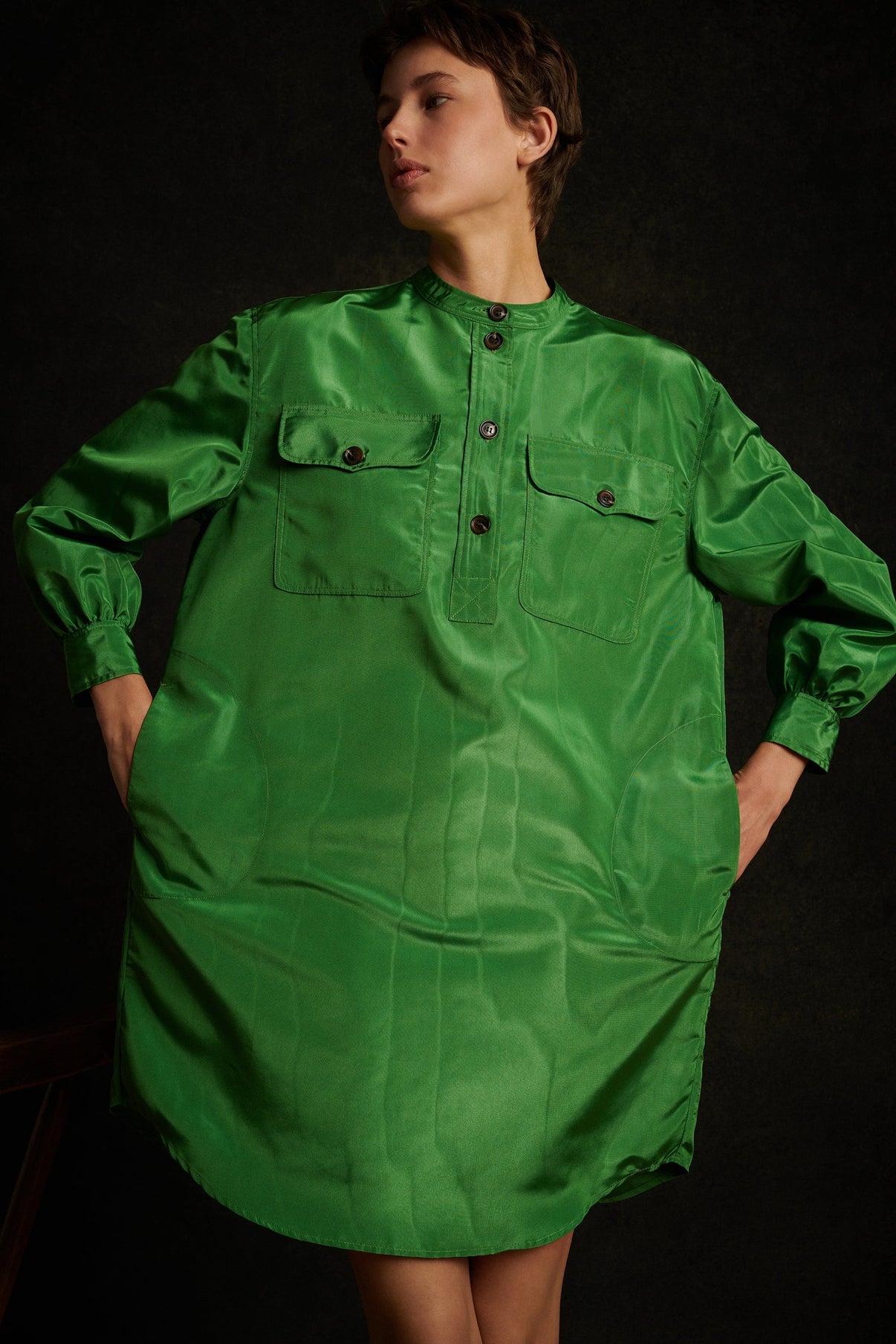 Abito di plainanza verde vue 5