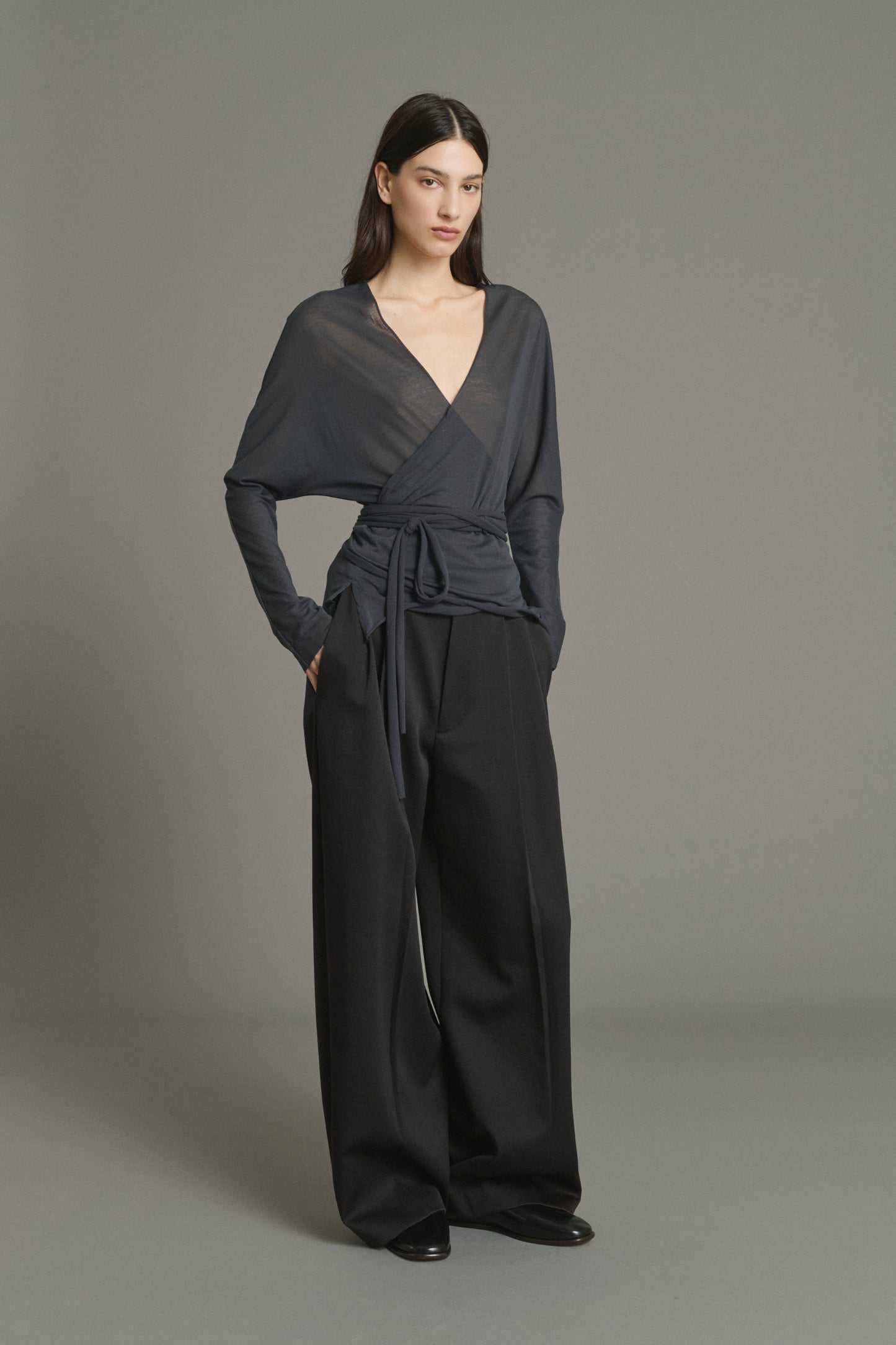 T-shirt Luth - Grigio Antracite - Cotone - Donna