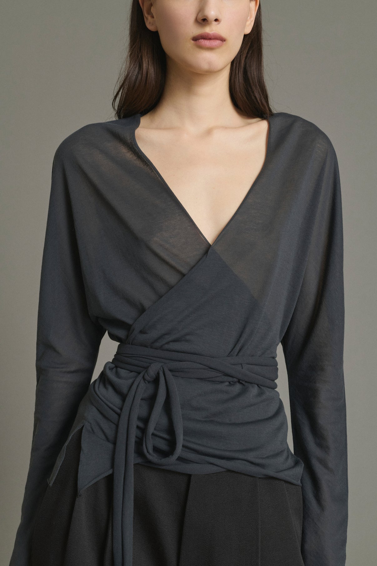 T-shirt Luth - Grigio Antracite - Cotone - Donna vue 2