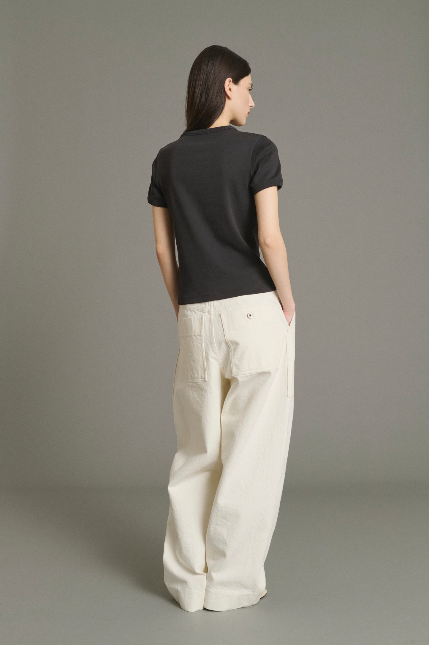 T-shirt Aristide - Carbone - Cotone - Donna