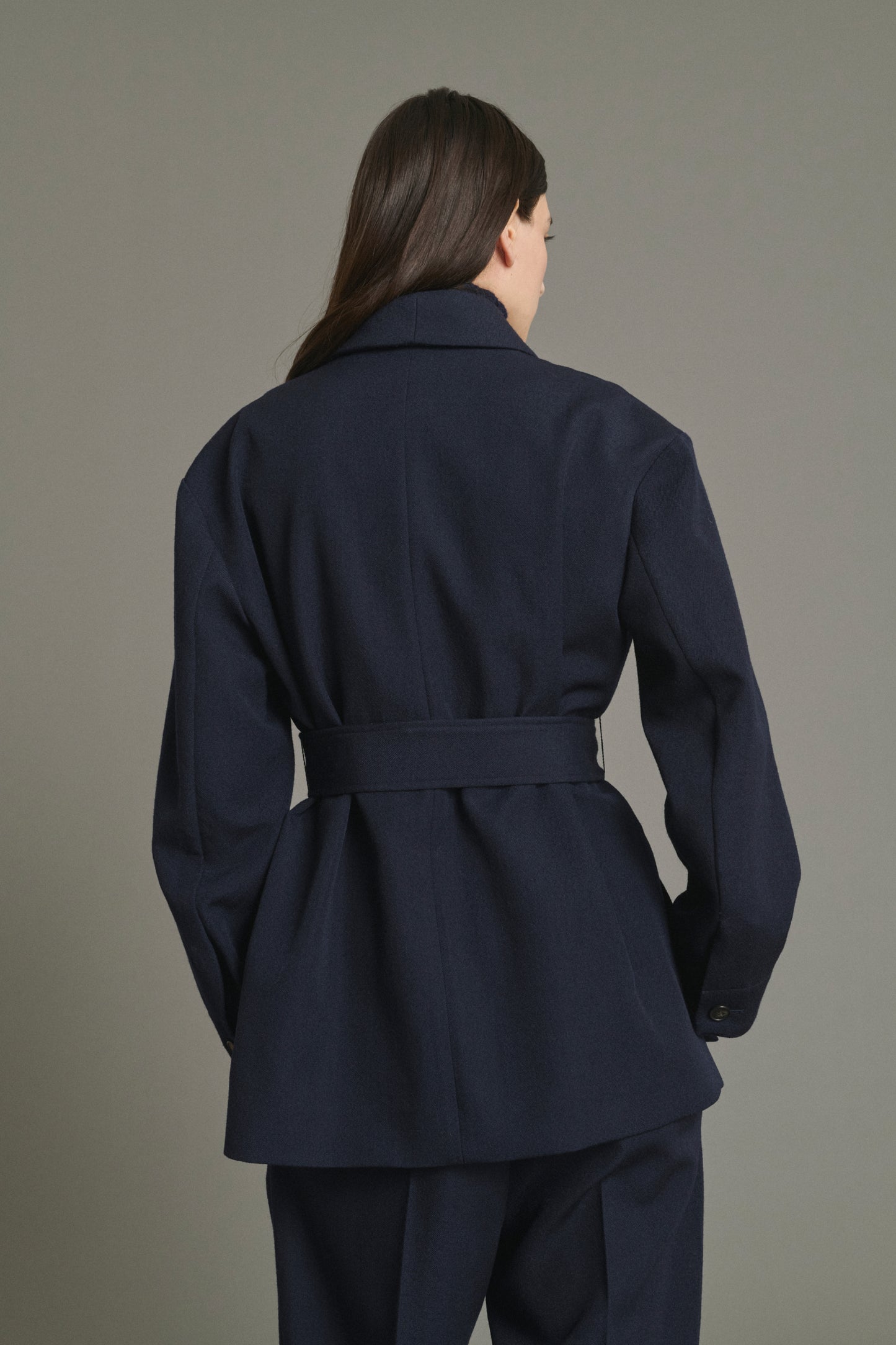 Giacca Come - Navy - Lana - Donna