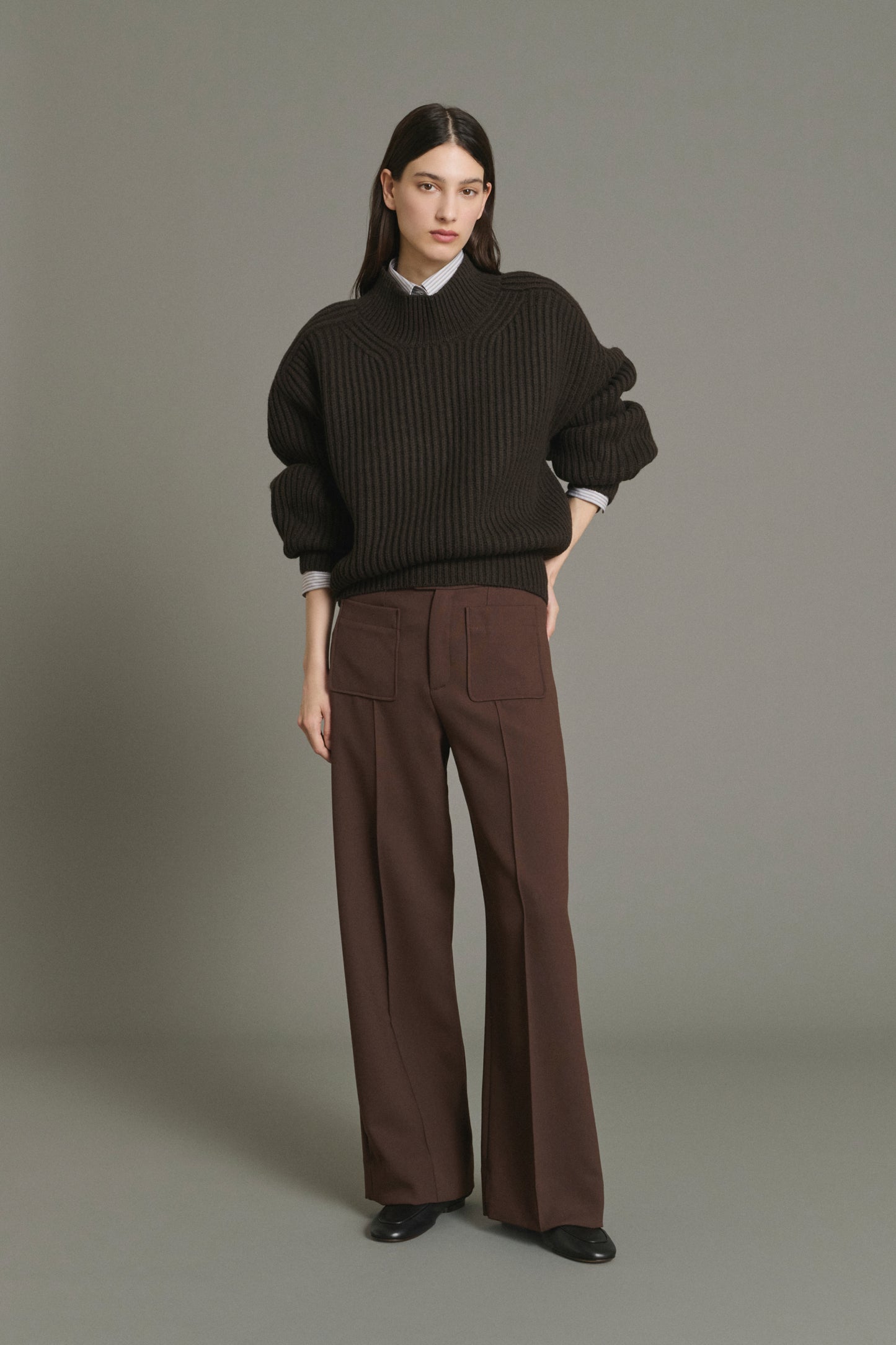 Pantaloni Harry - Marrone - Donna
